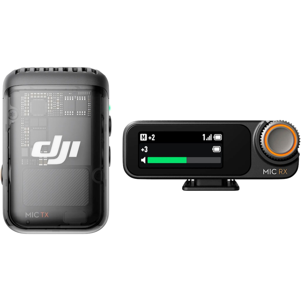 DJI Mikrofon »Mic 2 (1 Sender + 1 Empfänger)«
