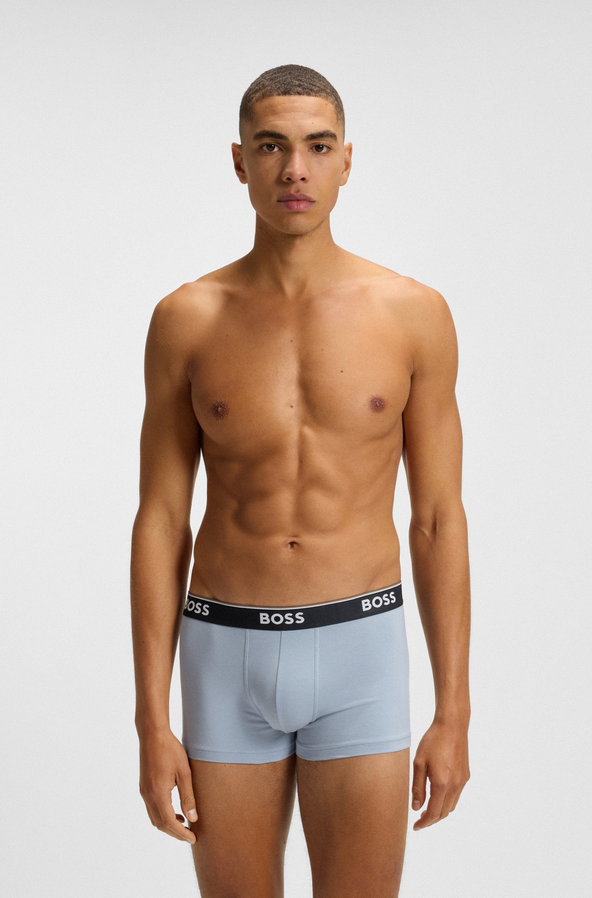 BOSS Trunk »3P Power«, (Packung, 3 St.), mit BOSS Schriftzug auf dem Bund