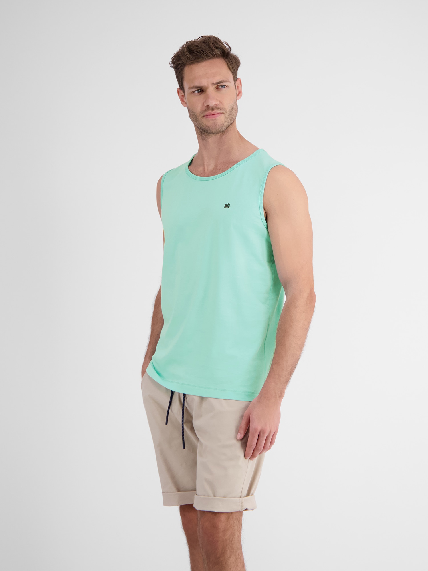 LERROS Muskelshirt »LERROS Unifarbenes Tanktop für Herren«