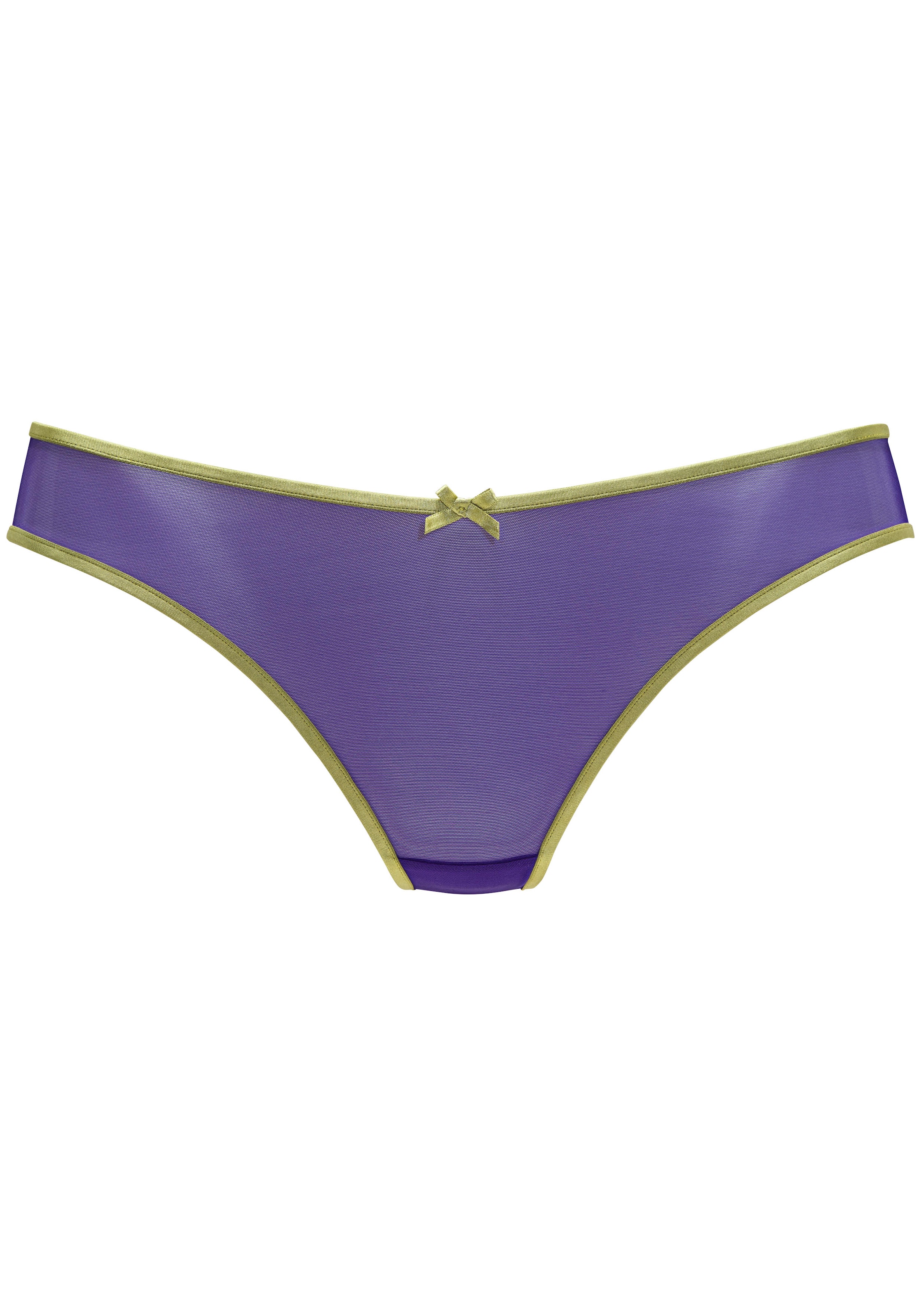 Vivance String, aus transparentem Soft-Mesh, transparente Unterwäsche, Dessous