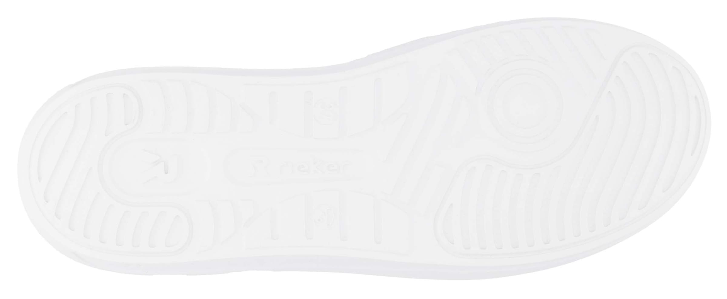 RIEKER Sport Plateausneaker, Freizeitsneaker, Schnürschuh, Halbschuh im Sport-Style