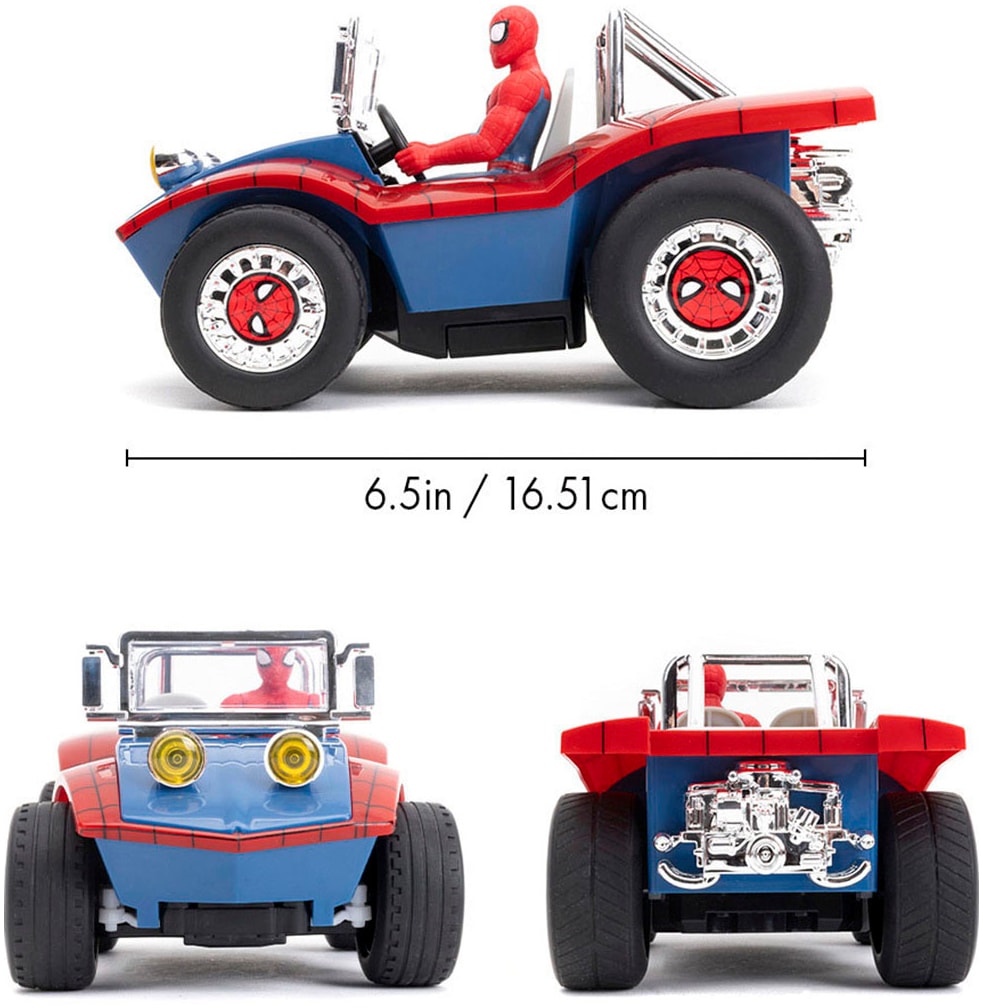 JADA RC-Buggy »Marvel Spider-Man RC Buggy, 1:24, 2,4GHz«