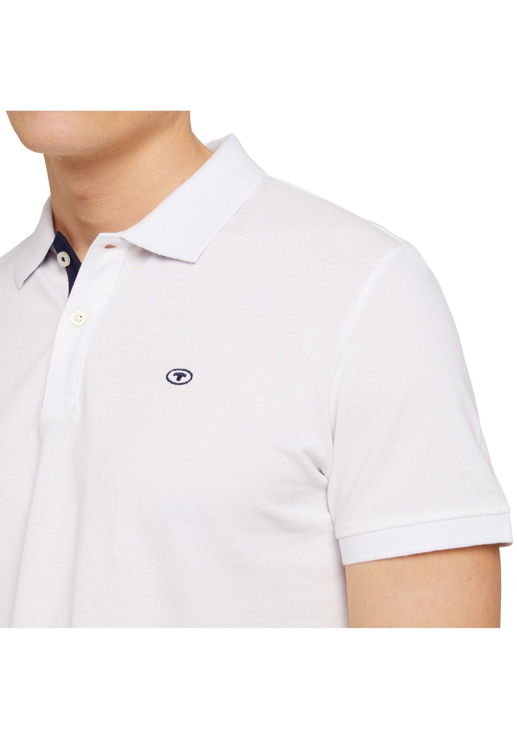 TOM TAILOR Poloshirt »Poloshirt Basic Polo With Contrast 3er Pack« 3