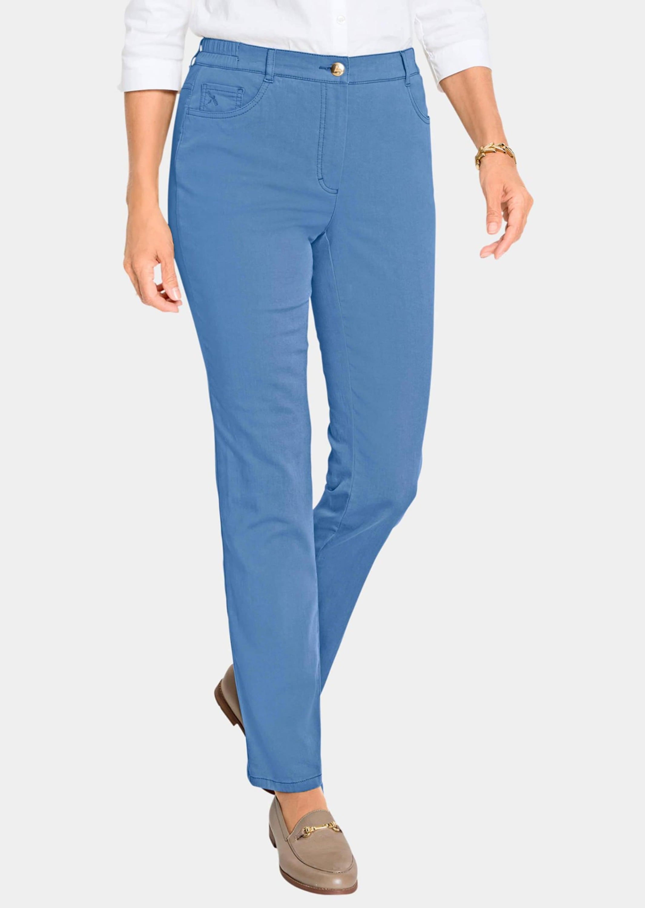 GOLDNER 2-in-1-Hose »Kurzgröße Hose Carla in weicher, stretchbequemer Qualität«