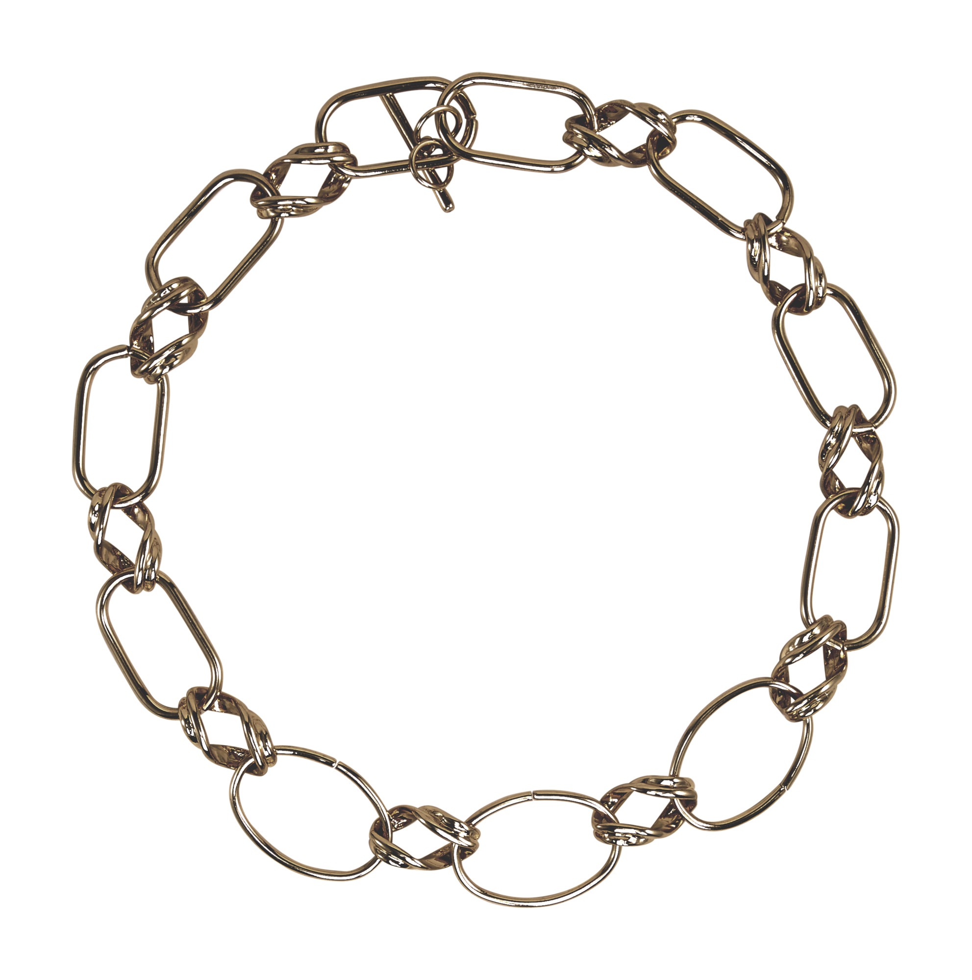 Collier mit großen Gliedern