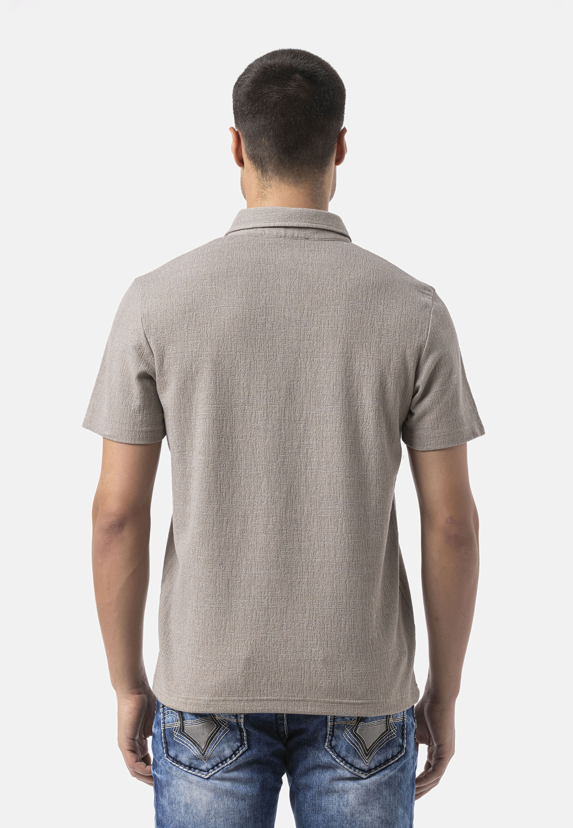 Cipo & Baxx T-Shirt »CT825« Weicher Baumwollmix