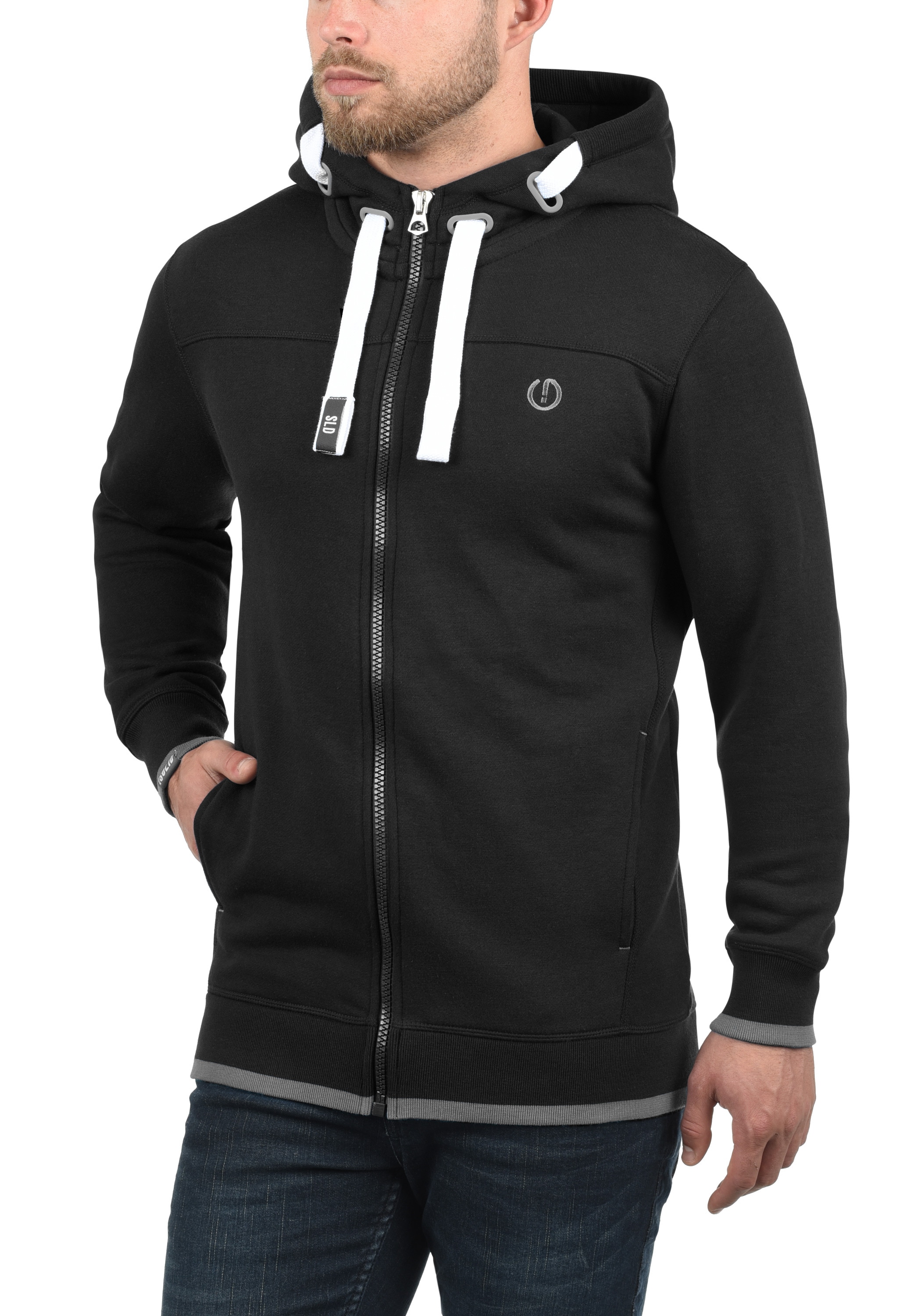 !Solid Kapuzenpullover »Kapuzensweatjacke SDBenjamin«