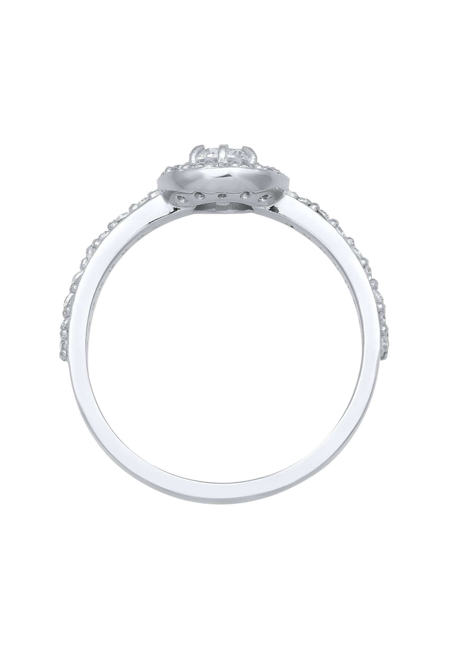 Elli Verlobungsring »Ring Zirkonia Klassik Verlobung 925 Silber«