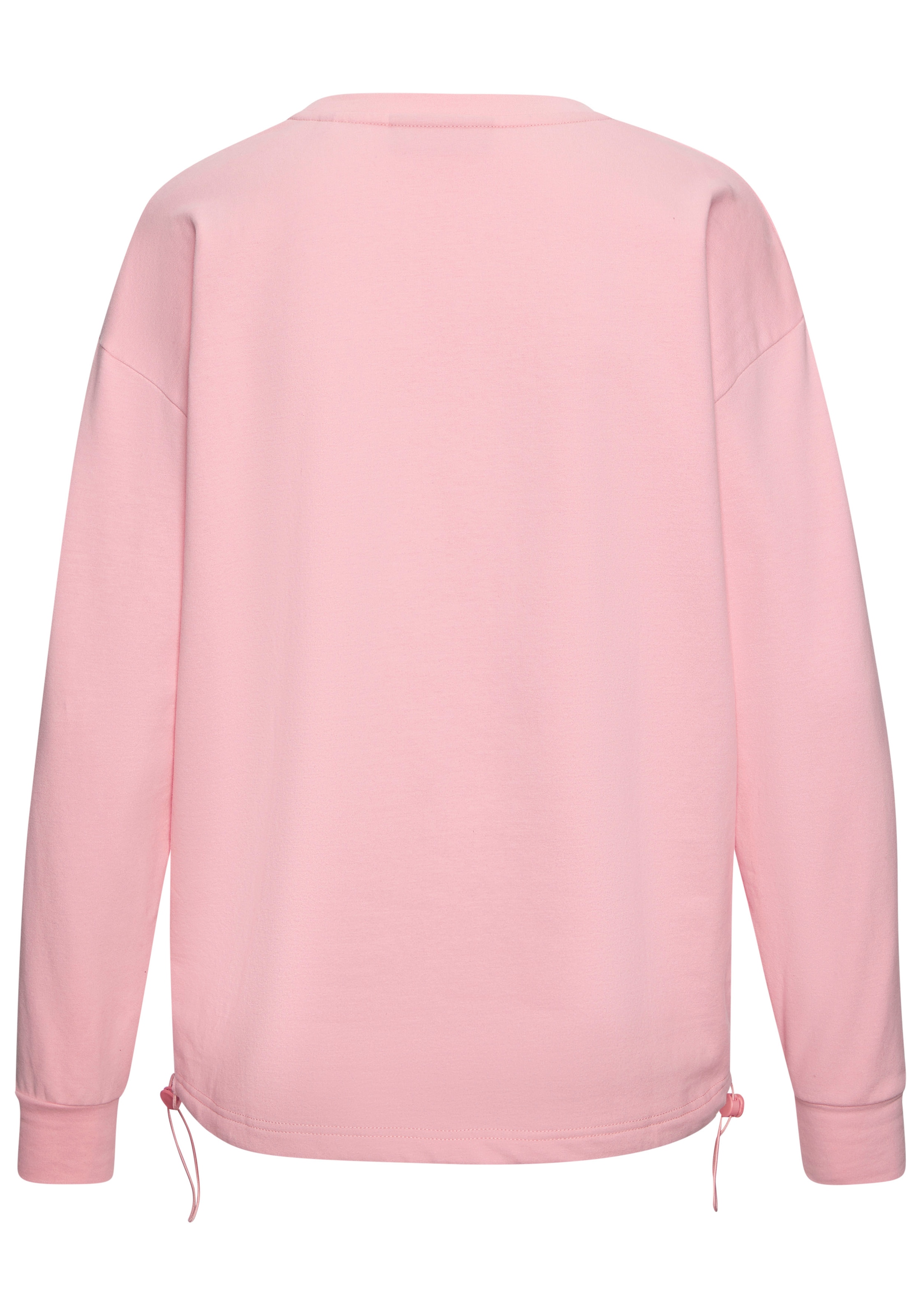 Elbsand Sweatshirt »Carisa«, mit verstellbarem Gummizug am Saum, lockere Passform, casual-sportlich
