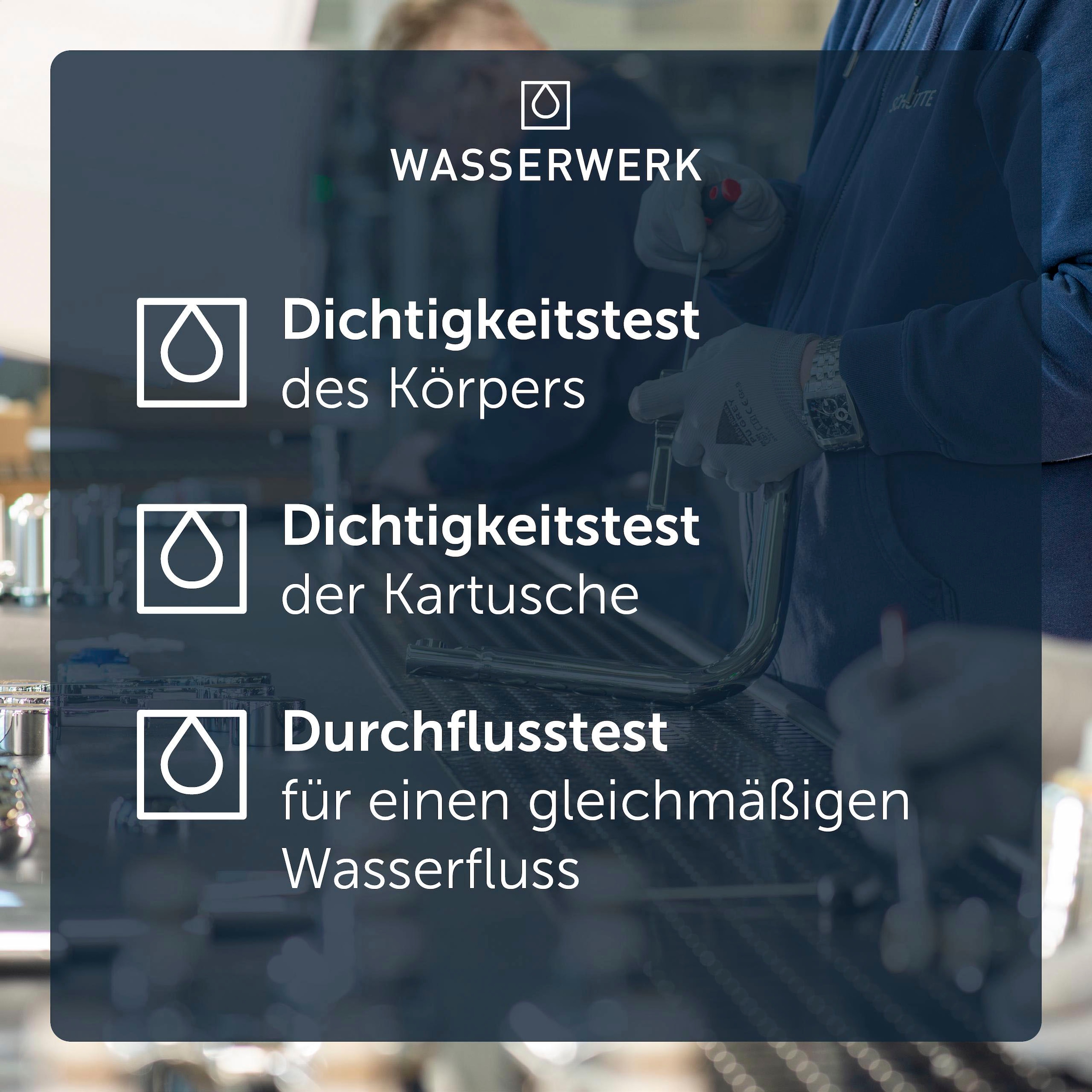 WASSERWERK Spültischarmatur »WK 7, Wasserhahn, Küche, Einhebelmischer«
