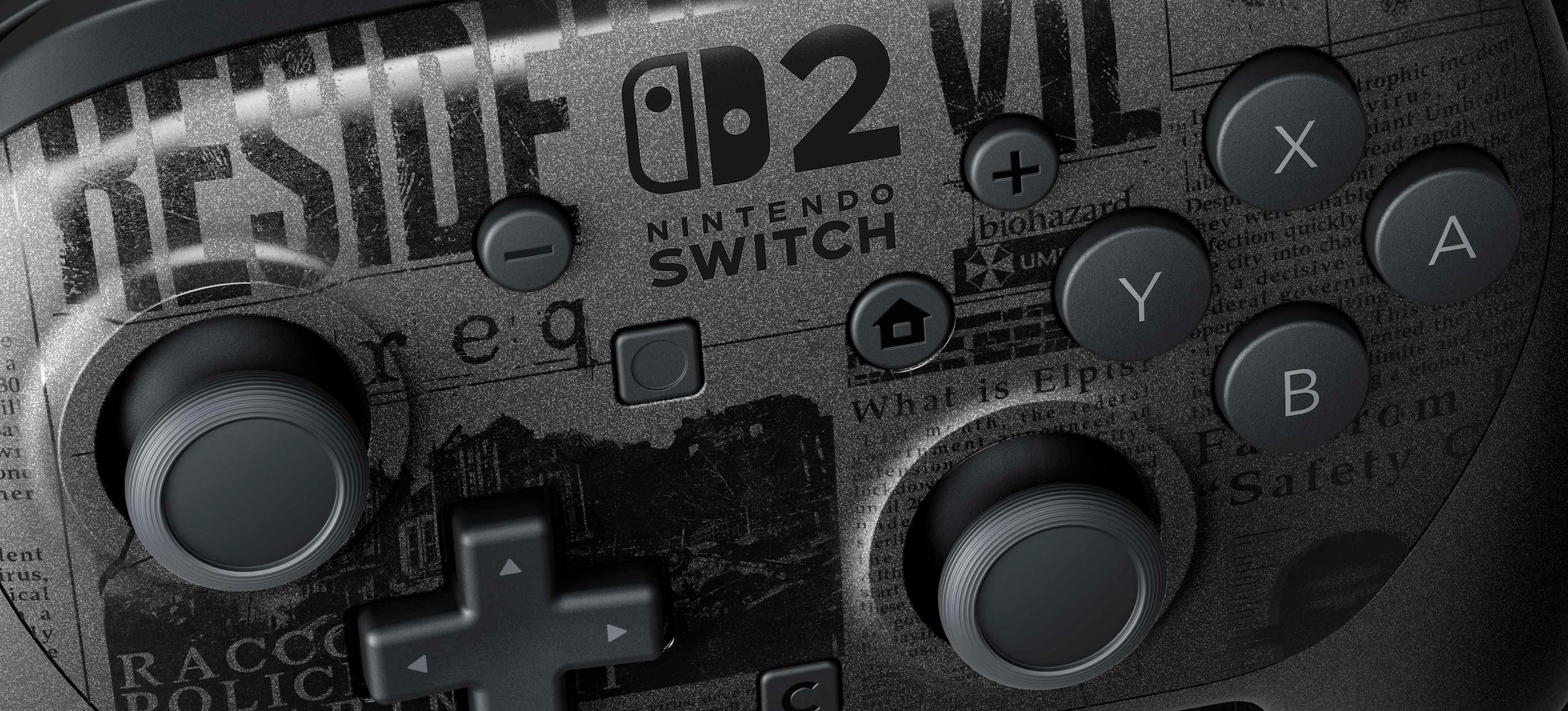 Nintendo Switch Nintendo-Controller »Switch 2 Pro Controller Resident Evil Requiem Edition«