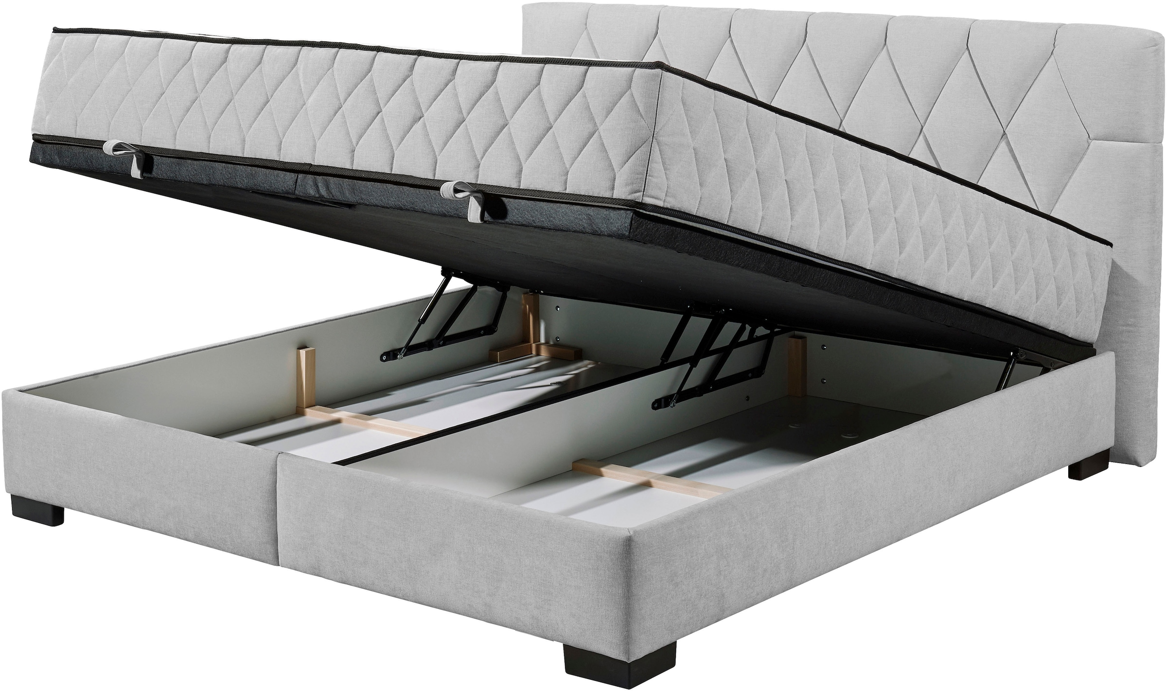 ED EXCITING DESIGN Boxbett »Nagol« mit Bettkasten, mit Wendematratze, erhältlich in verschiedenen Breiten