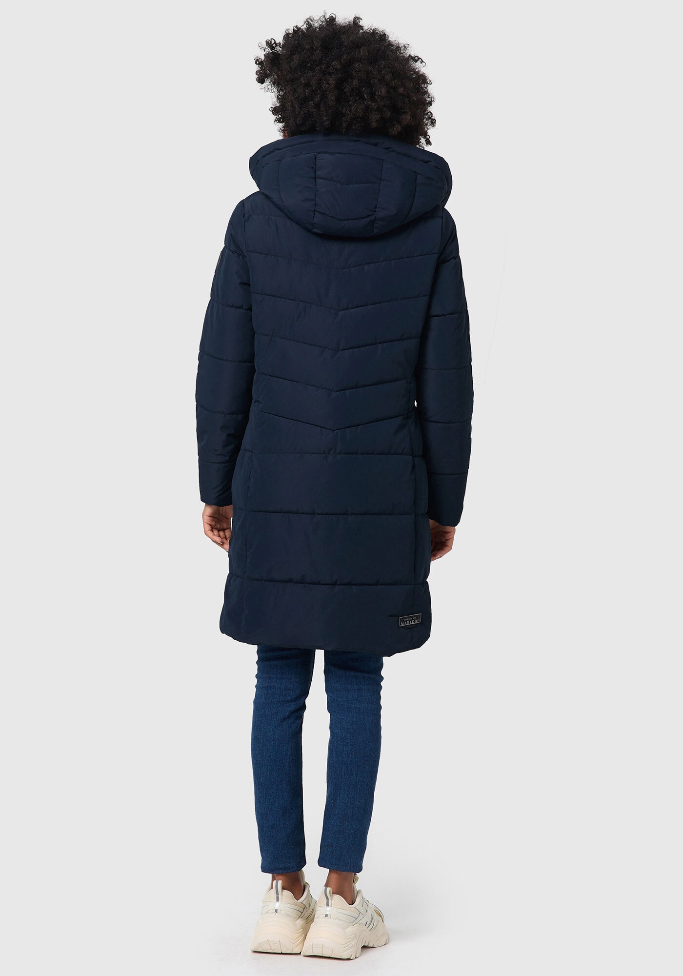 Marikoo Winterjacke »Marikoo Natsukoo Damen Winter Steppjacke lang B978«