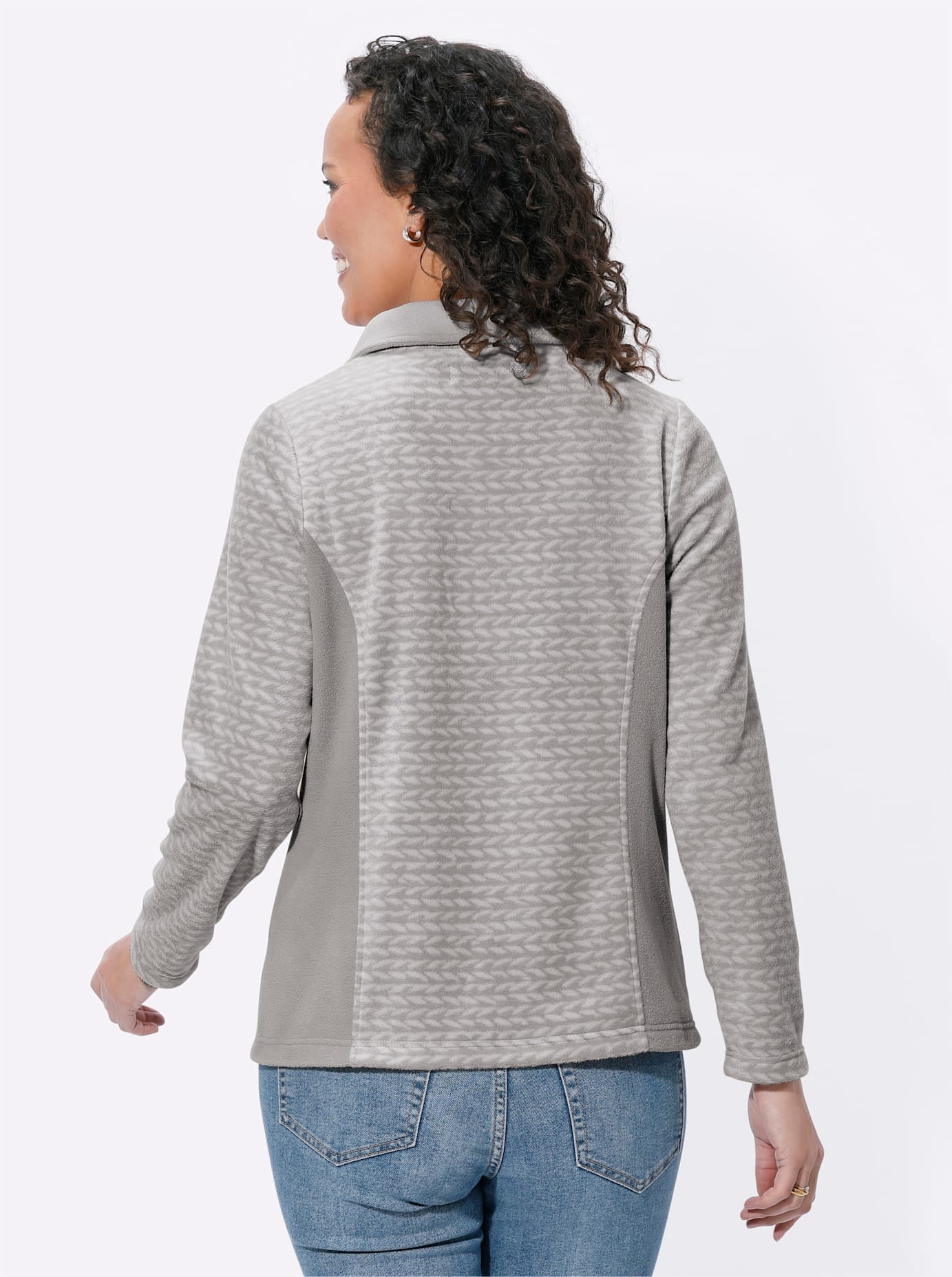 Casual Looks Fleeceshirt »Fleece-Shirt«, (1 tlg.)