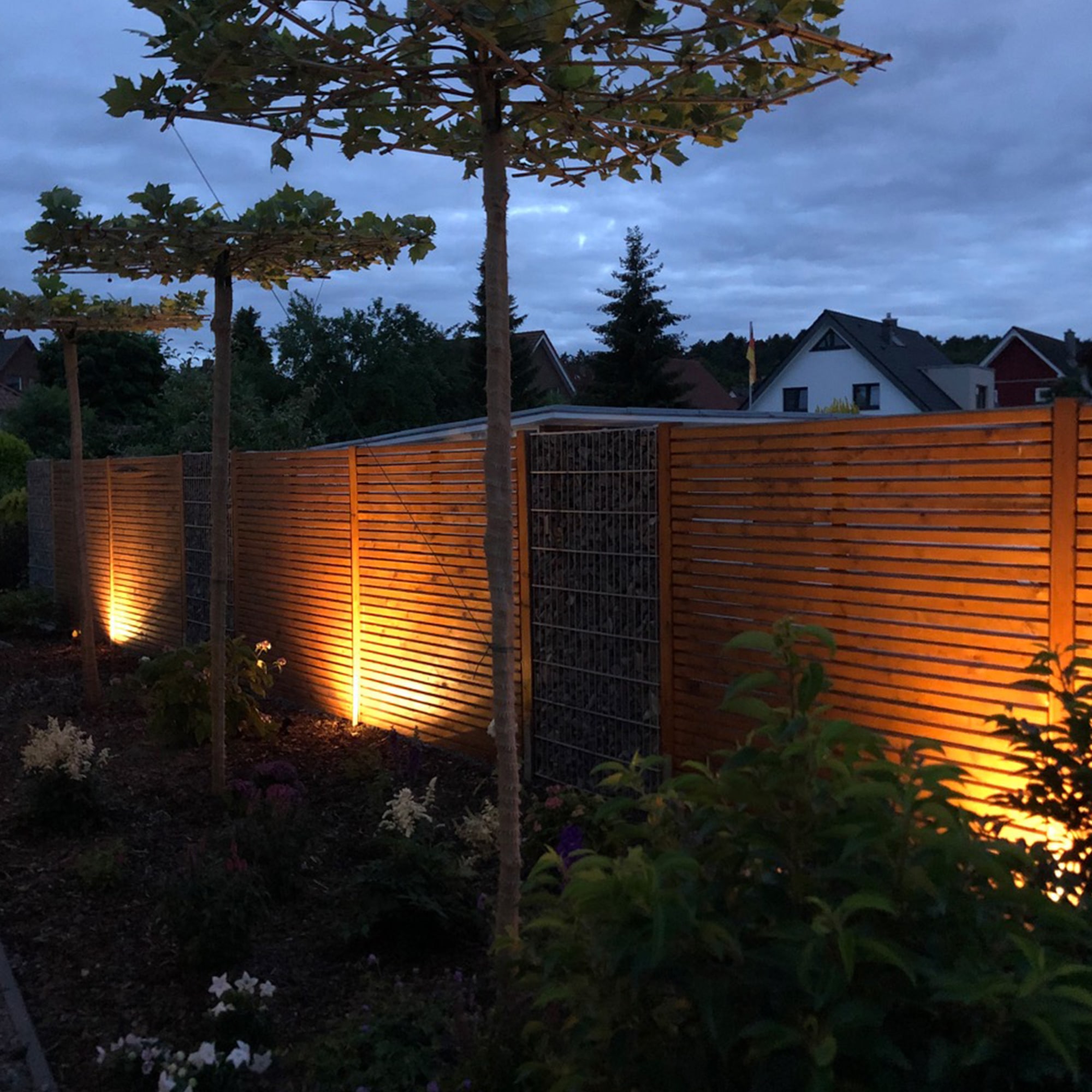 2 Gartenleuchte »Nima«, SET Erdspieß, 2er flammig-flammig, LED Außenstrahler, Spießstrahler, OTTO LED B.K.Licht bei Gartenstrahler,