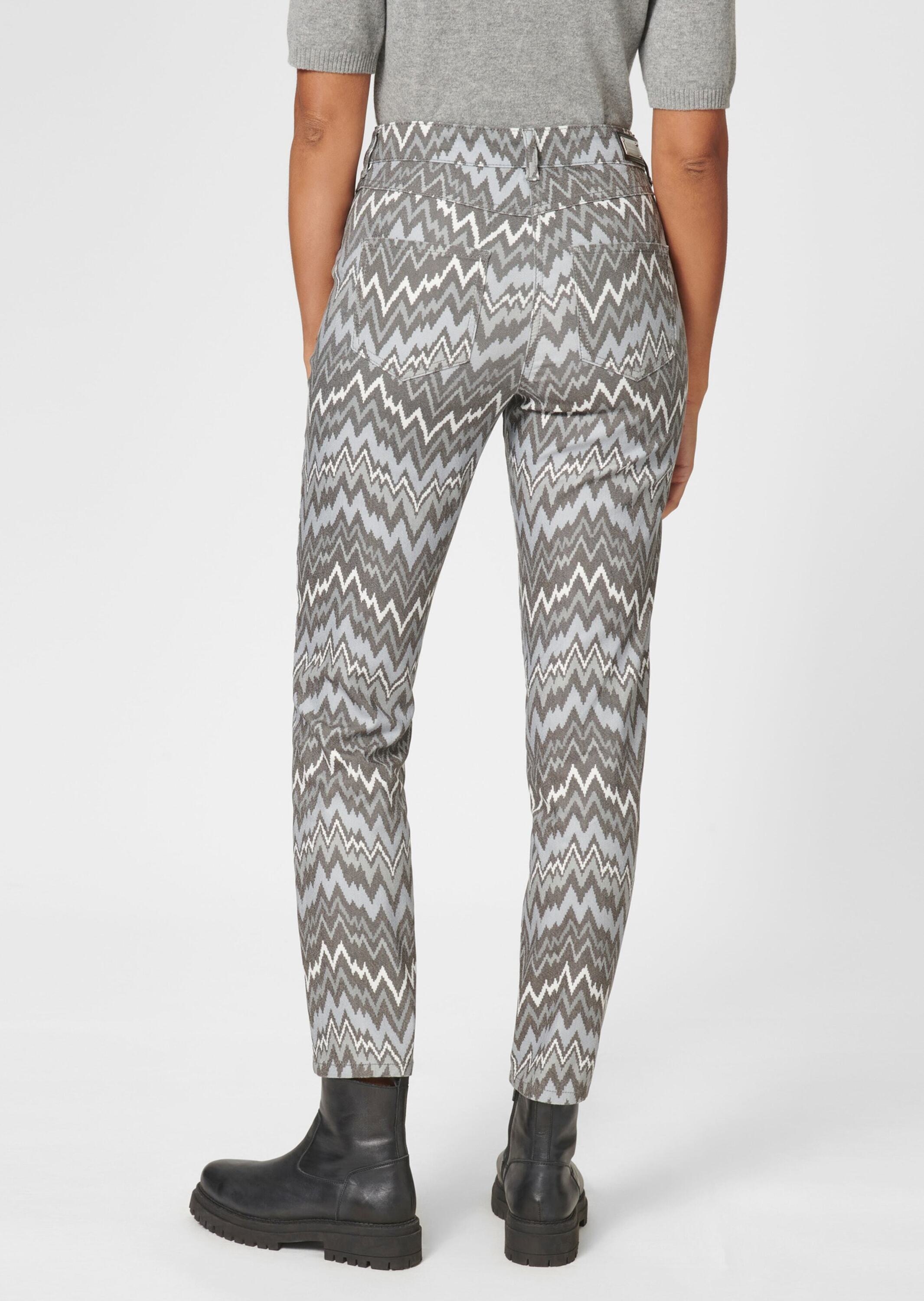 MADELEINE Regular-fit-Jeans »Jeans Bedruckte 5-Pocket-Jeans«