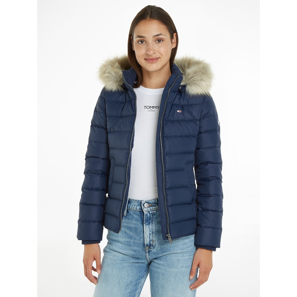 Tommy Jeans Daunenjacke »TJW BASIC HOODED JACKET«, mit Kapuze