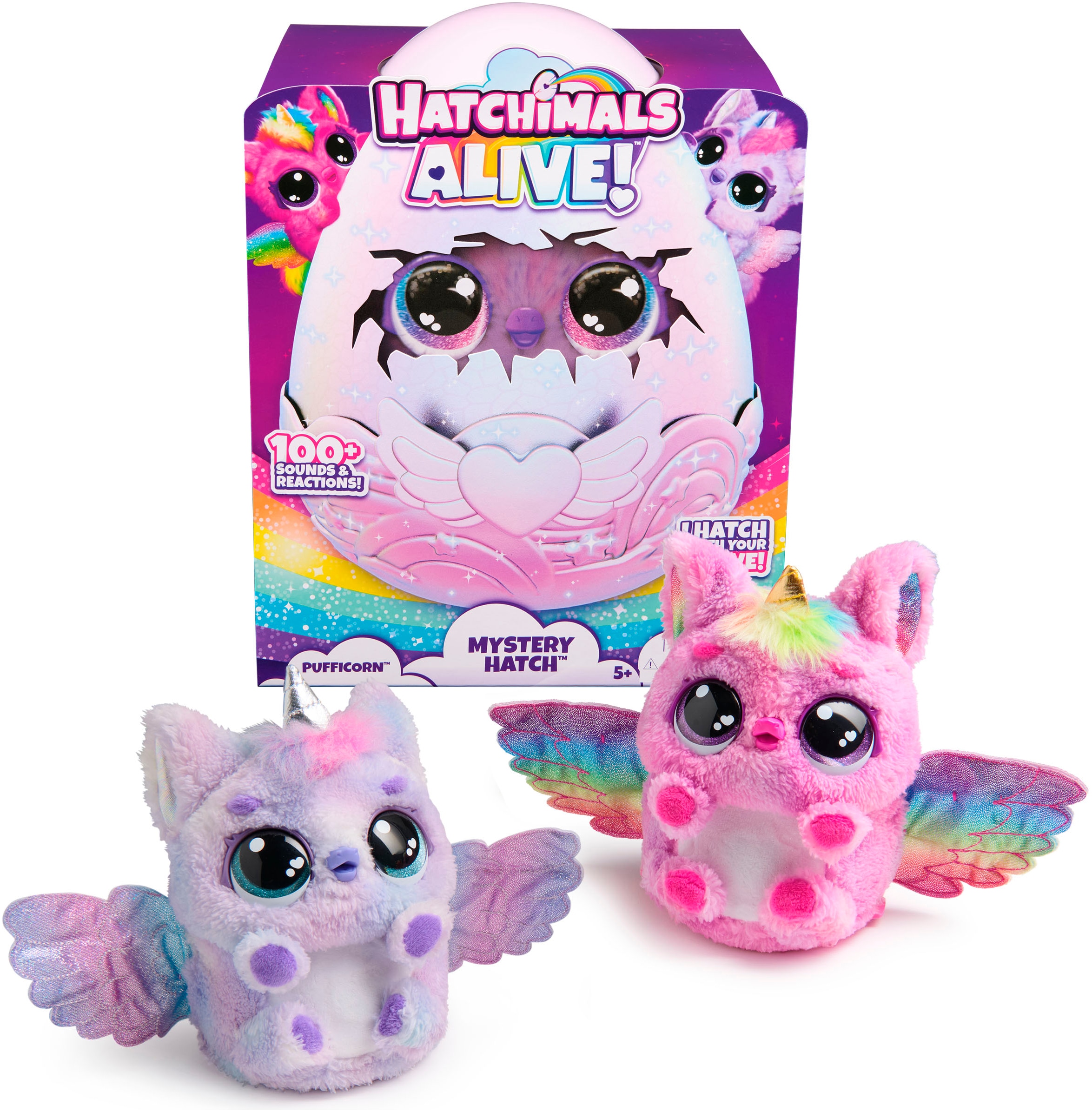 Spin Master Spielfigur »Hatchimals Alive Mystery Ei Pufficorn«, mit Licht und Sound