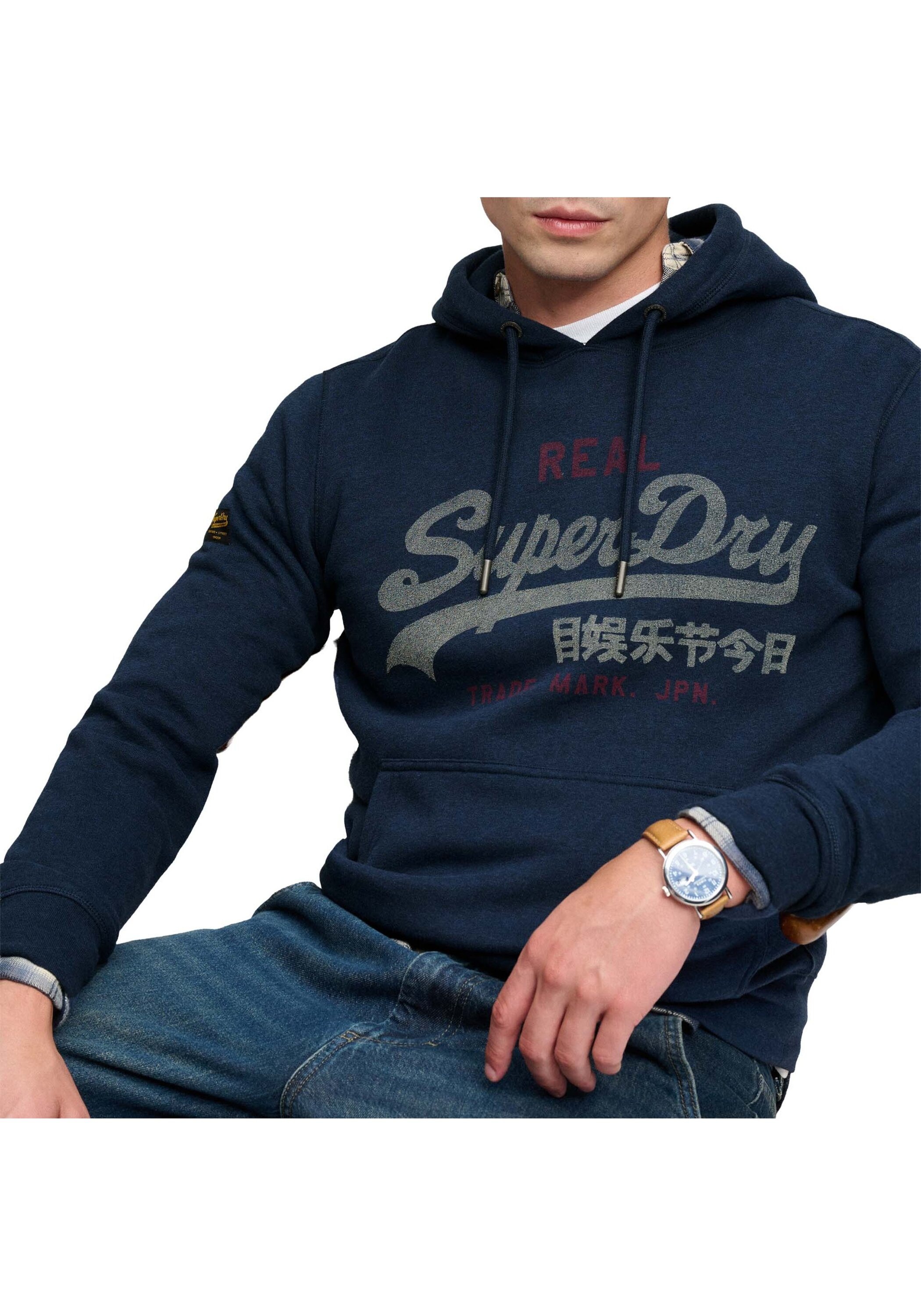 Superdry Sweatshirt »Sweatshirt VL Heritage Relaxed Hood 1er Pack«, 1
