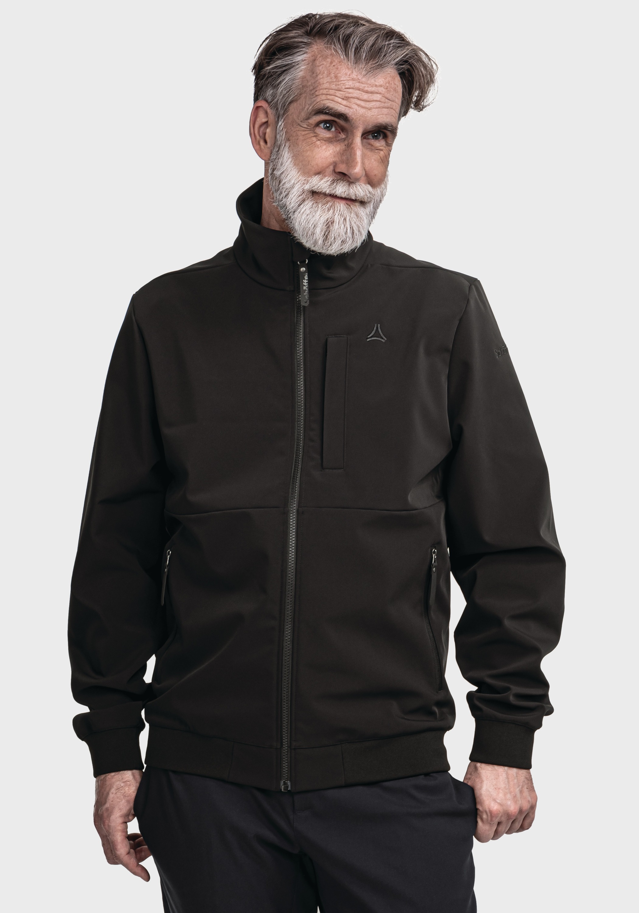 Schöffel Outdoorjacke »Urban Softshell Jk Style Suavio MNS«, ohne Kapuze
