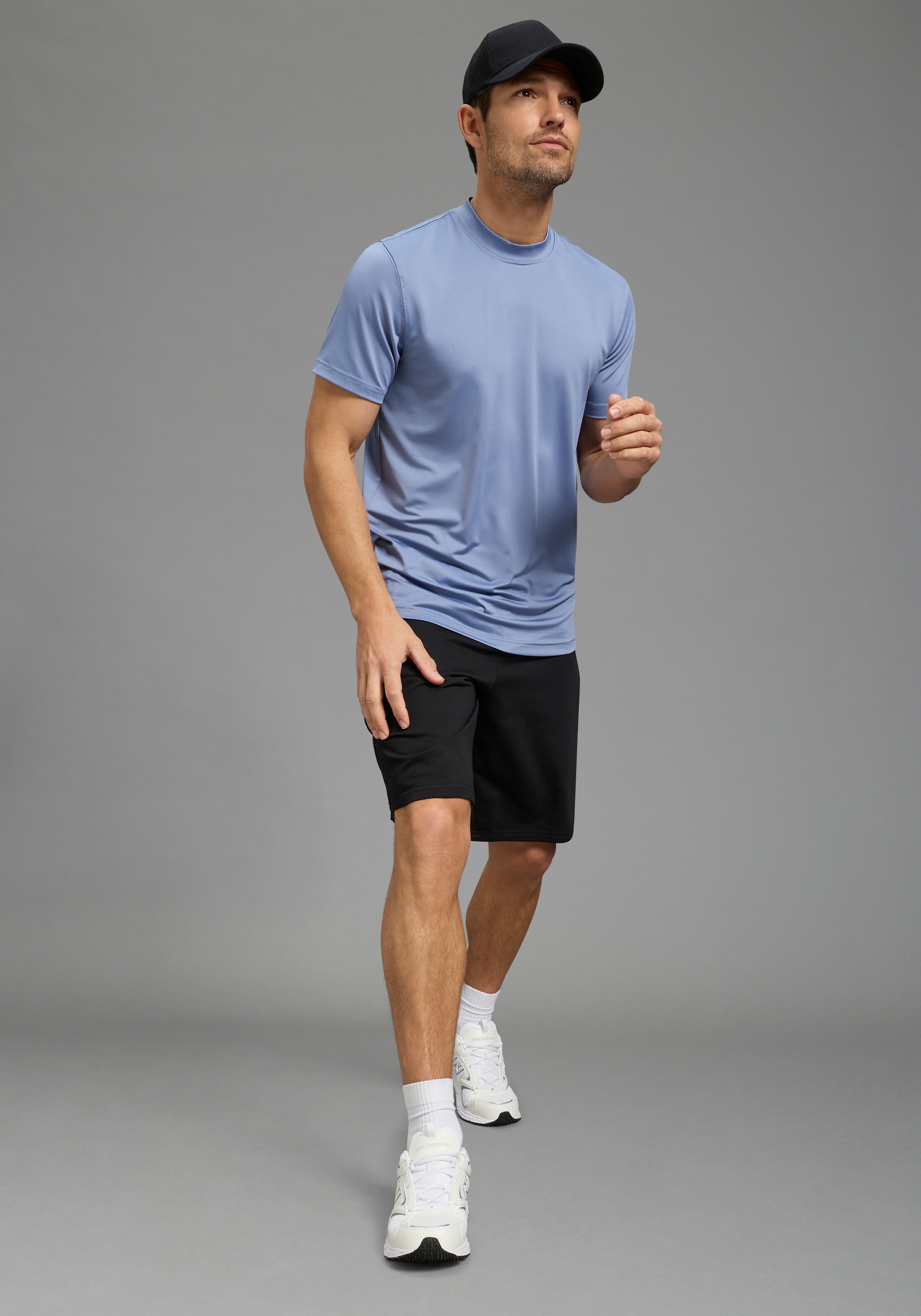 Ocean Sportswear Funktionsshirt »atmungsaktiv , quick dry« schmal geschnitten, Kurzarm, schnell trocknend, unifarben