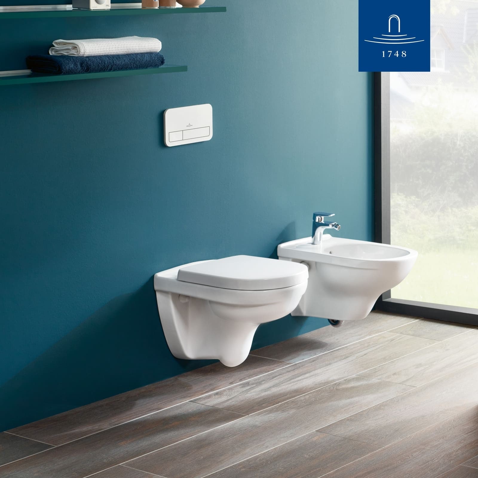 Villeroy & Boch WC-Sitz »WC-Sitz O.novo 423 x 368 x 51 mm weiß« 1 Stk. tlg. Kein SoftClose, Kein QuickRelease