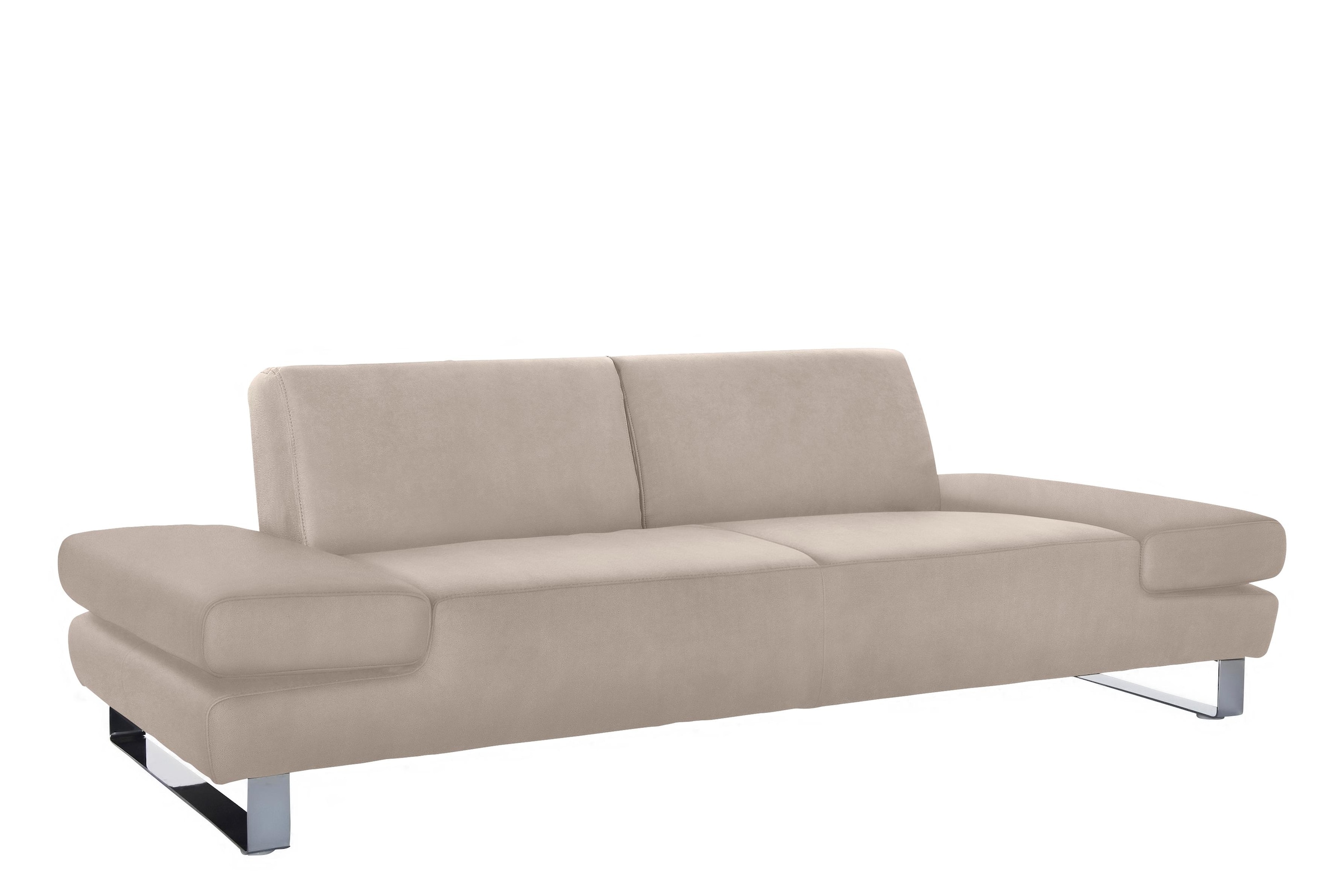 W.SCHILLIG 3-Sitzer »taboo Designsofa mit hohem Sitzkomfort« mit Übertiefe, inklusive Armlehnenverstellung