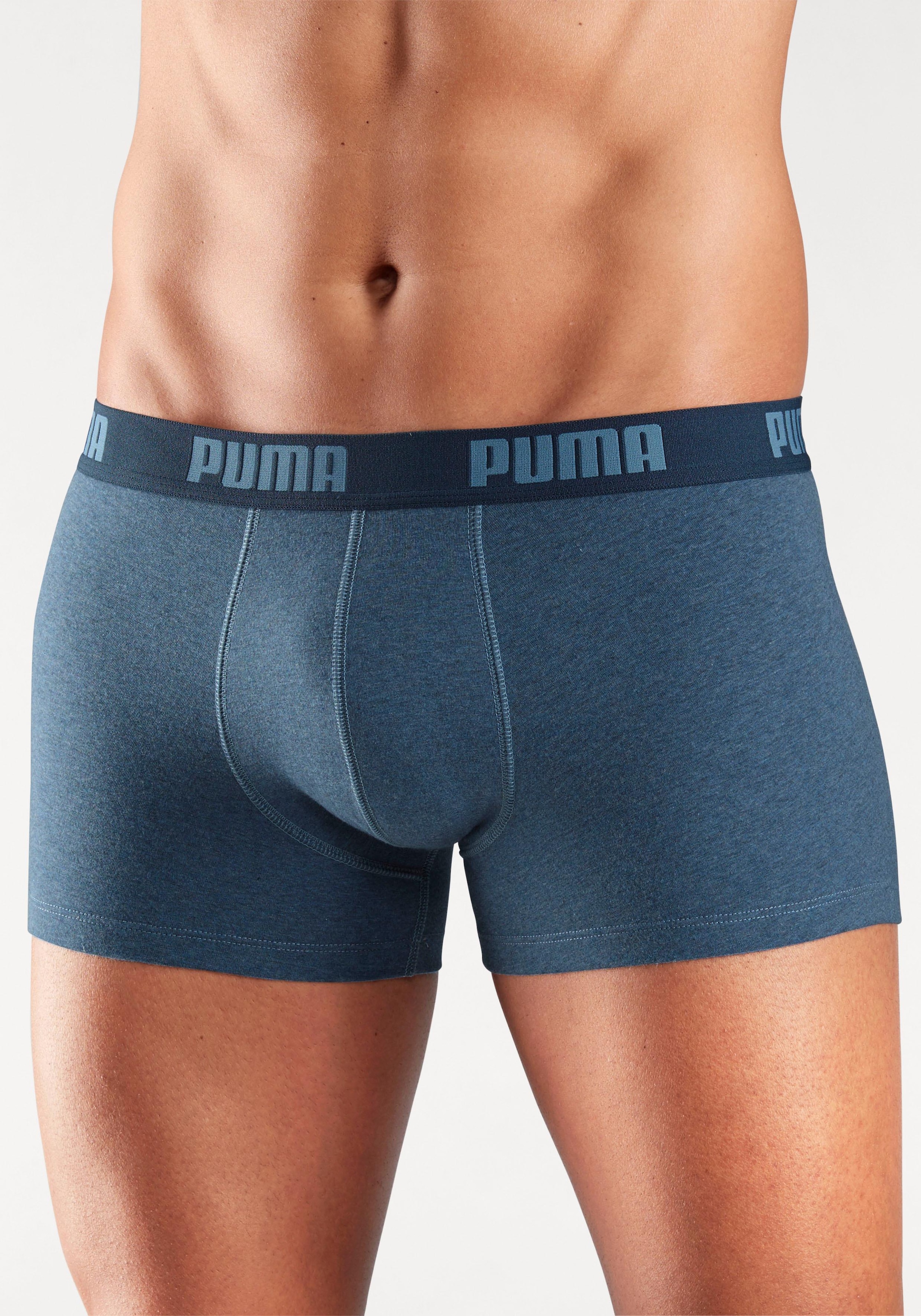 PUMA Hipster, (Packung, 3er-Pack), mit markantem Logo-Bund