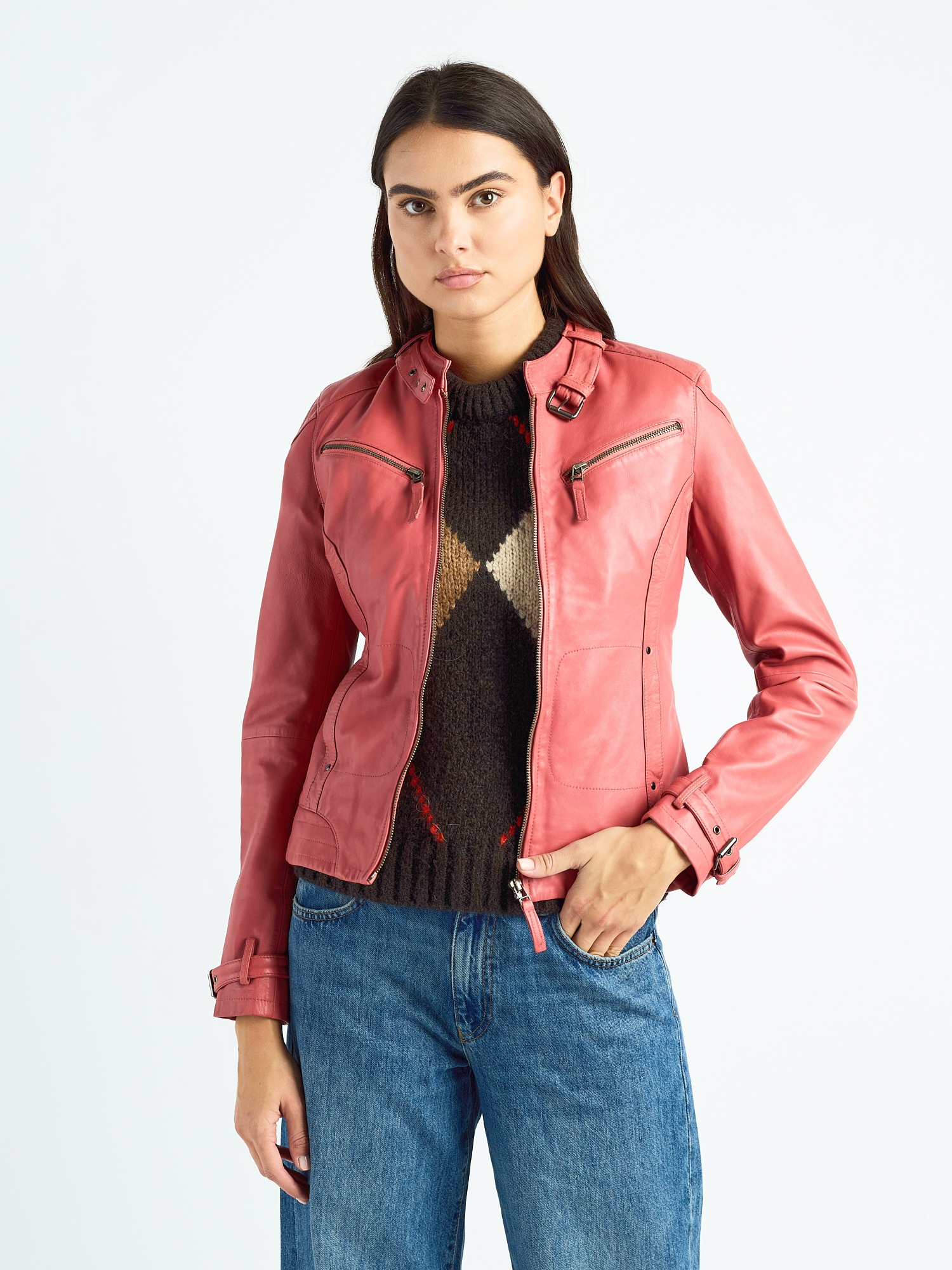 Maze Lederjacke »Lederjacke 31Ryana«