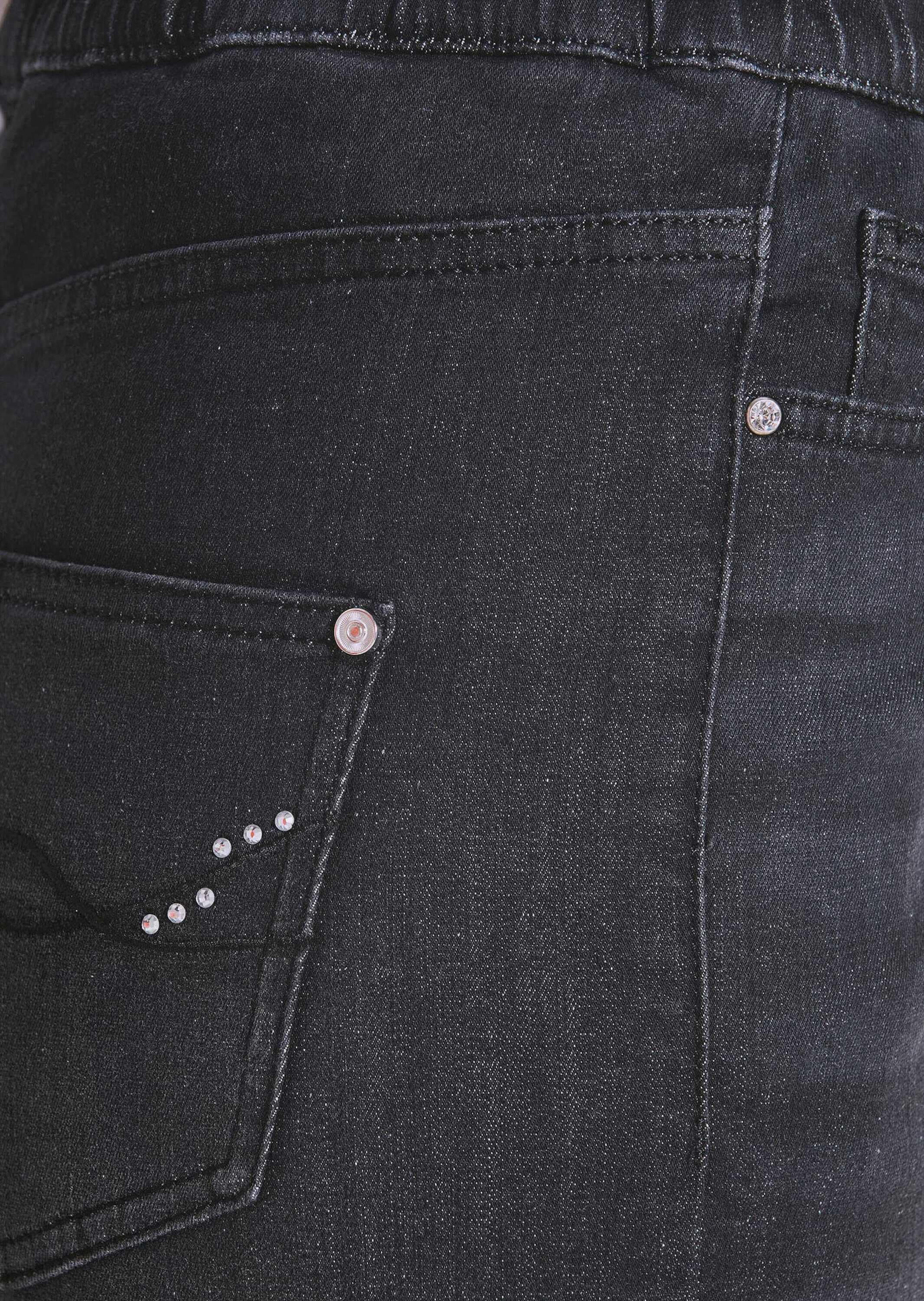 GOLDNER Stretch-Jeans »Kurzgröße Bequeme Jeanshose VERA«
