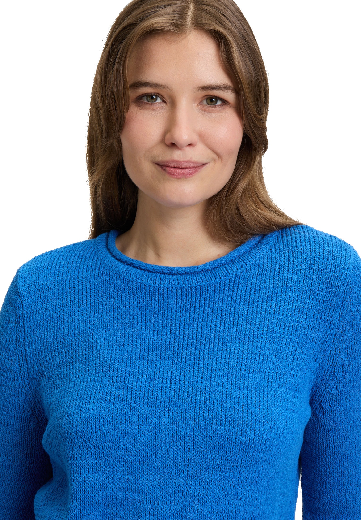 Betty Barclay Rundhalspullover »Grobstrick-Pullover mit Effektgarn«