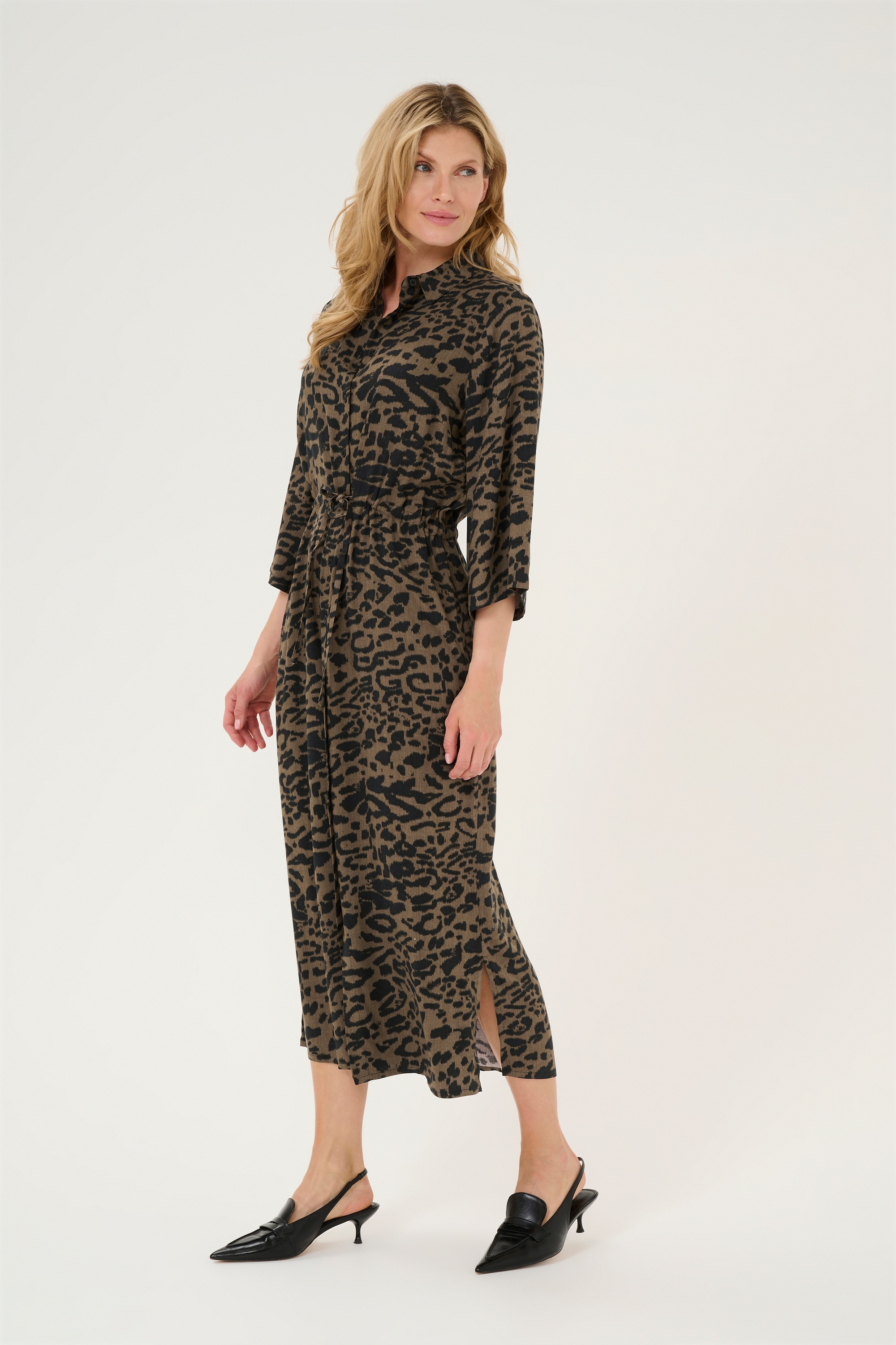 KAFFE Midikleid »Kleid KAforrest«