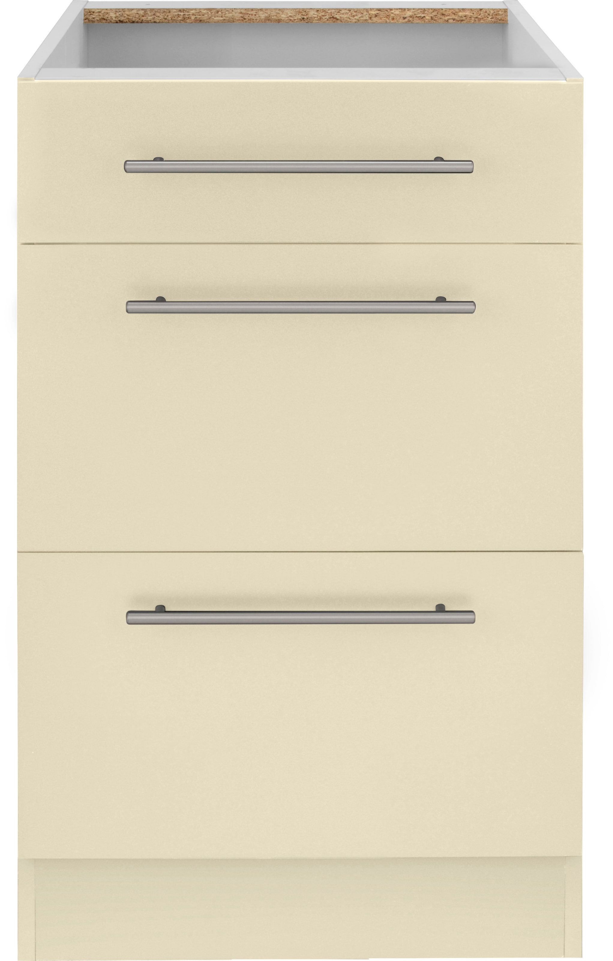 wiho Küchen Unterschrank »Unna«, 50 cm breit, mit 2 großen Auszügen, ohne  Arbeitsplatte kaufen bei OTTO