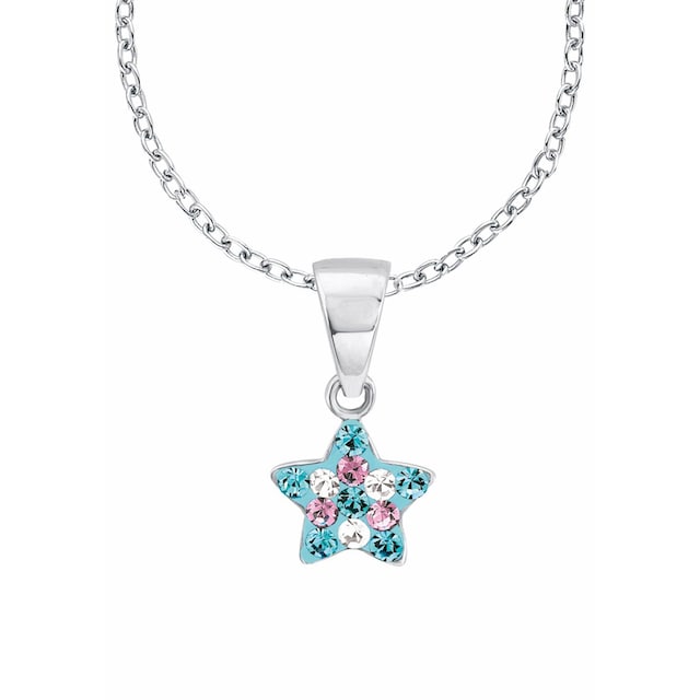 Prinzessin Lillifee Silberkette »Stern, 2013183«, mit Kristallsteinen im  OTTO Online Shop