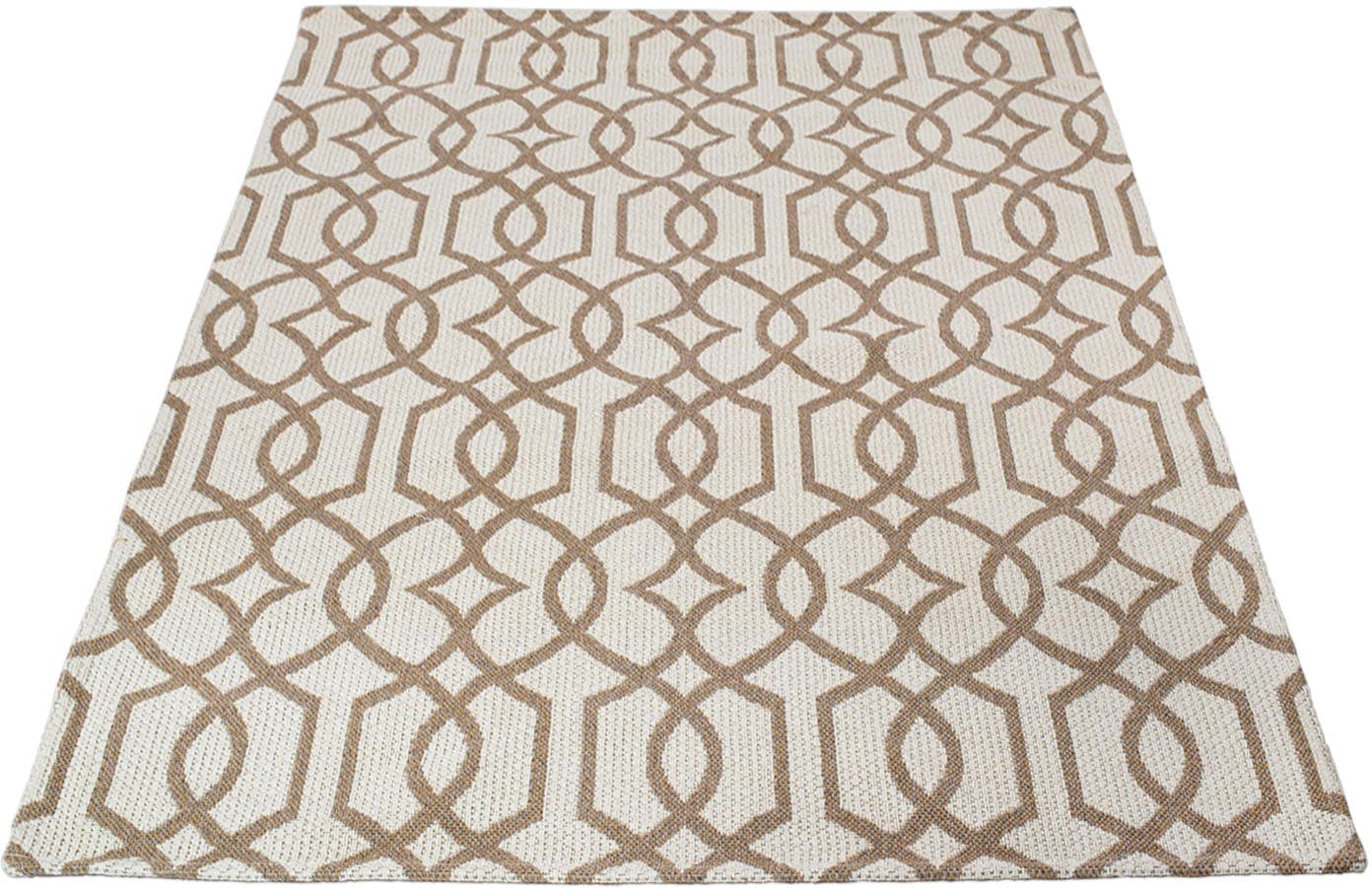 Teppich »Cotton«, rechteckig, Flachgewebe, 100% Baumwolle,Marokkanisch, Pflegeleicht