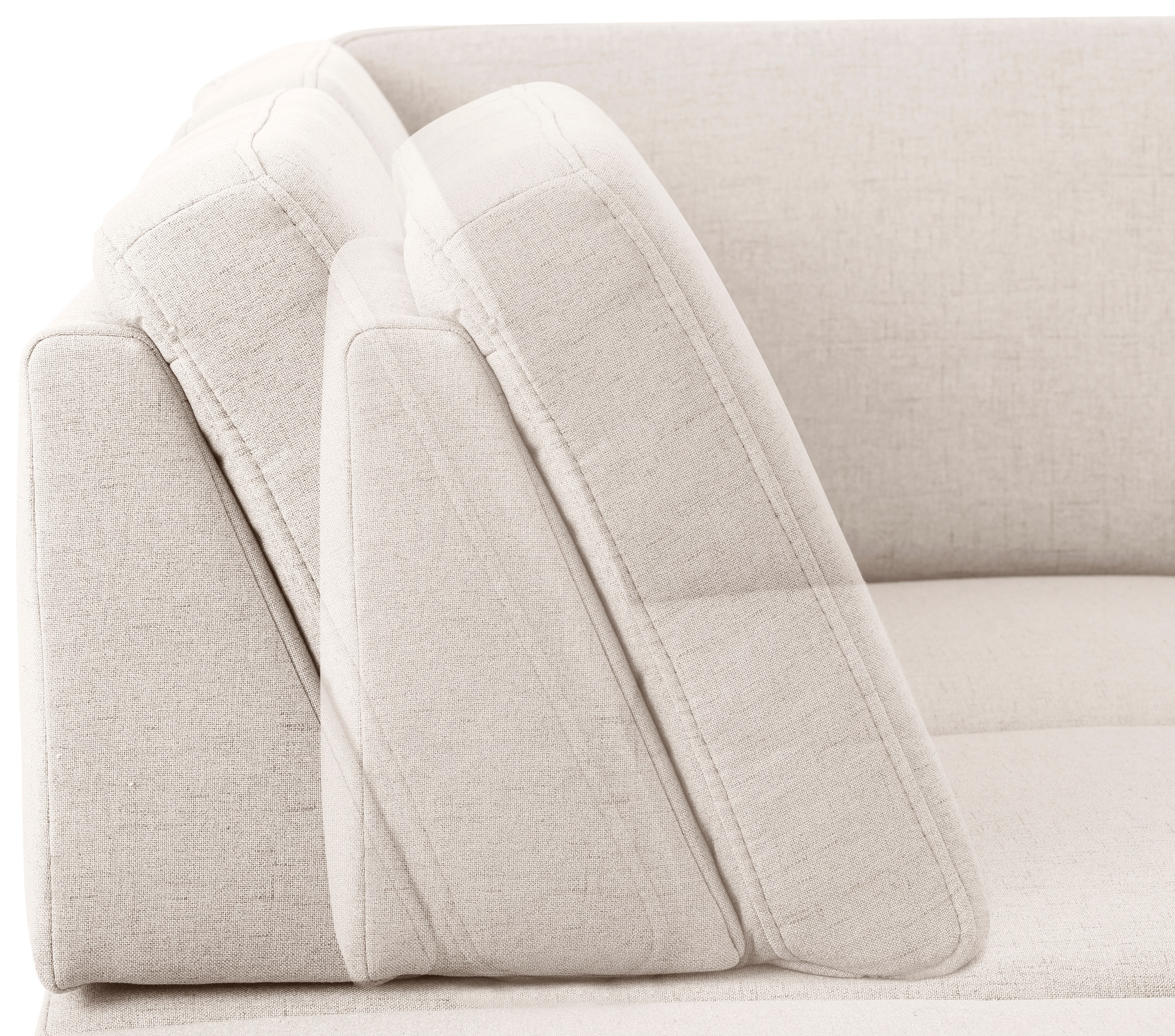 Home affaire Ecksofa »Palace L-Form«, incl. Sitztiefenverstellung, wahlweise mit Bettfunktion und Stauraum