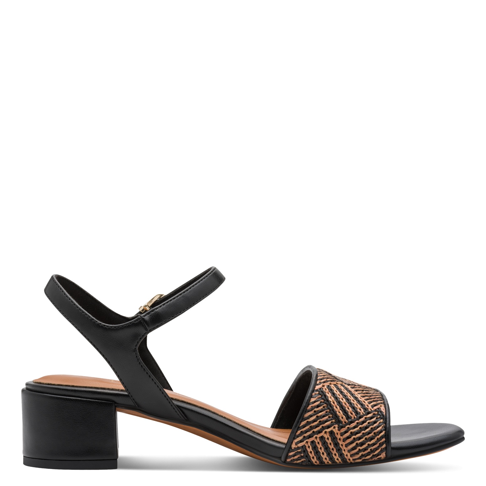 MARCO TOZZI Sandalette  Blockabsatz, Sommerschuh, Riemchensandale mit verstellbarer Schnalle