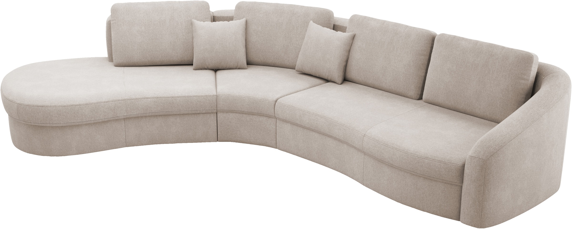 sit&more Ecksofa »Jazz L-Form«, In weiteren Größen erhältlich