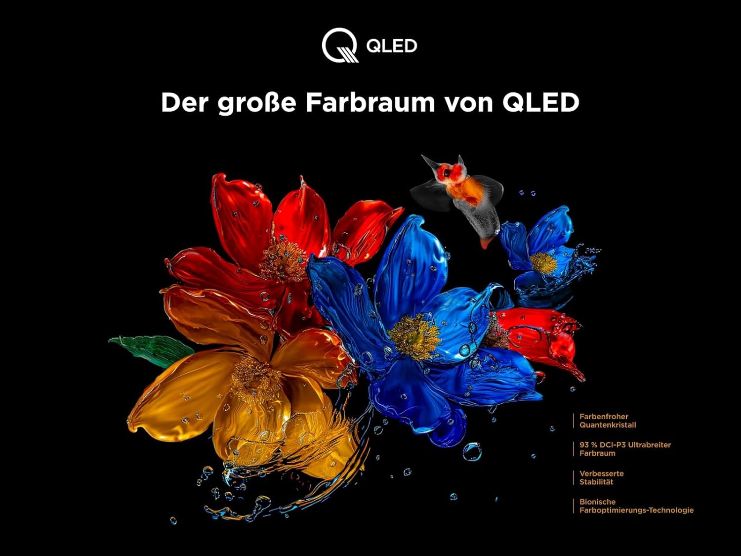 TCL QLED-Fernseher »65T69CX1« 164 cm/65 ″