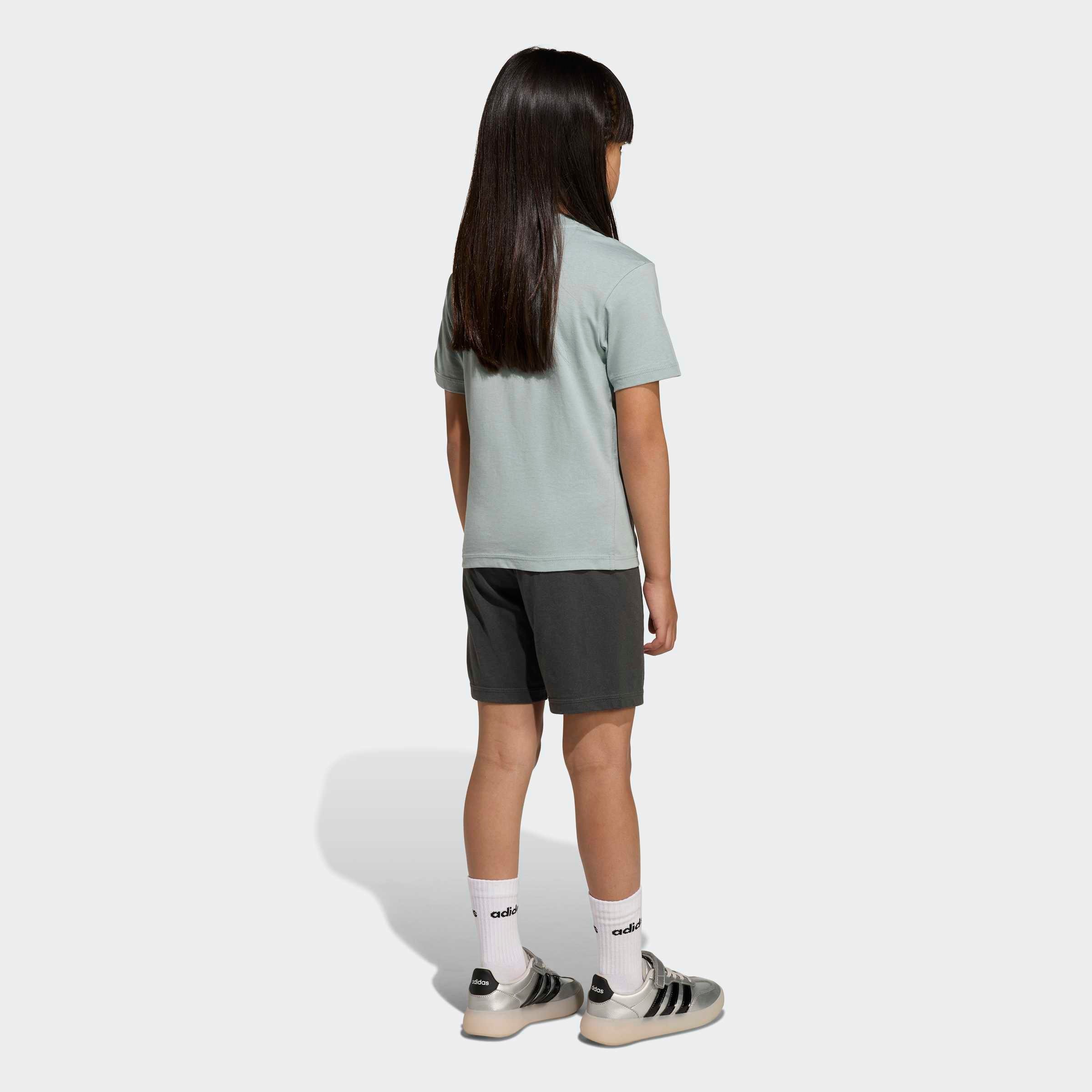adidas Sportswear Trainingsanzug »LK BL T-SET 160« 2 tlg. für Kinder, zweiteilig, aus Baumwolle