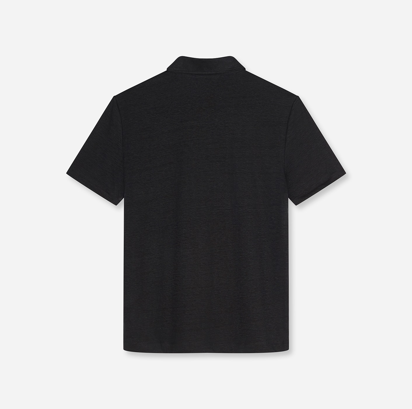 OLYMP Poloshirt aus hochwertigem Leinen, unifarben