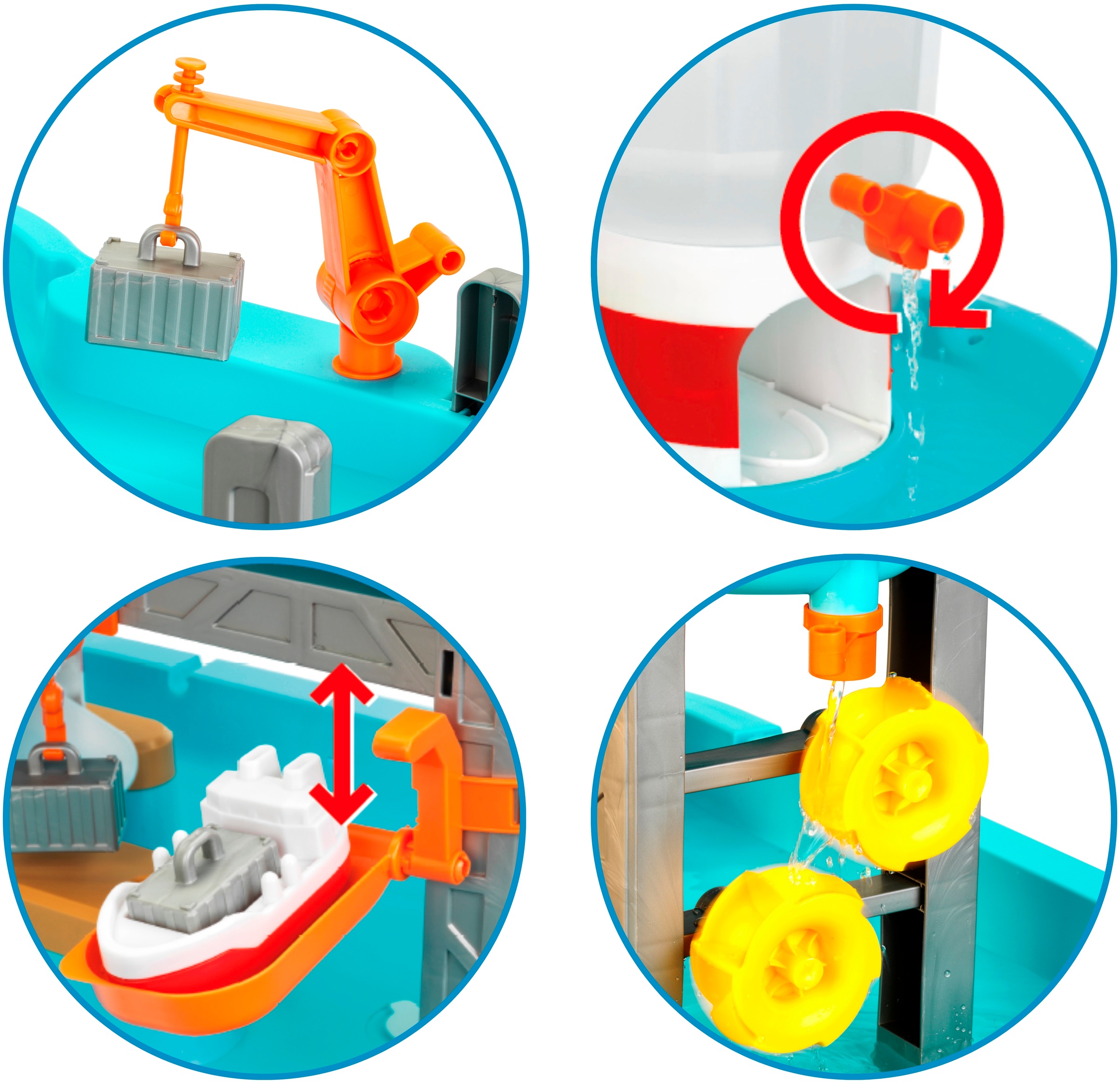 Klein Wasserspieltisch »Aqua Action Wasserspieltisch XXL, Lighthouse Splash«