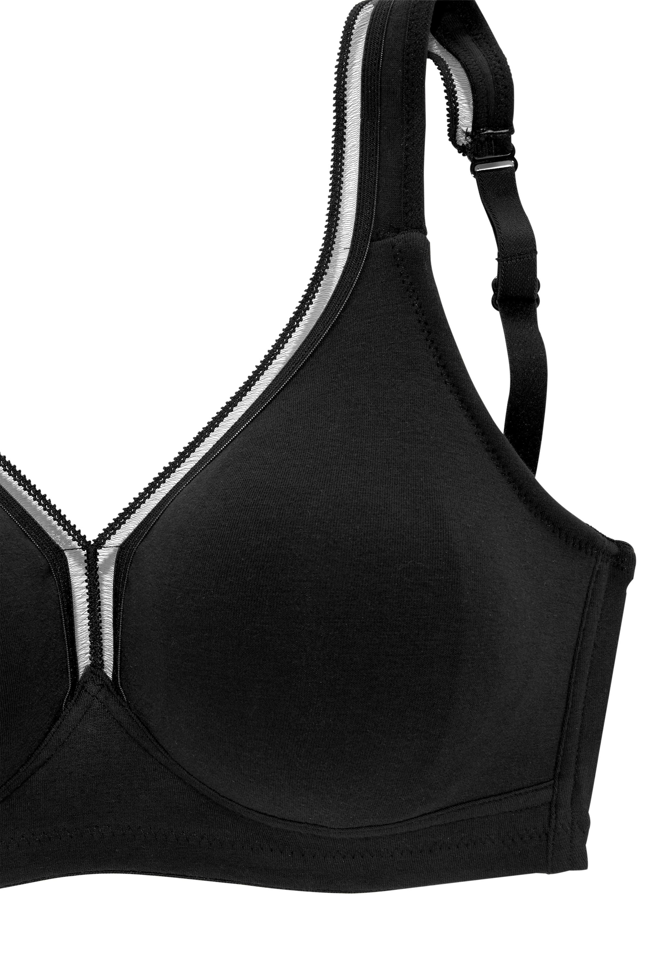 petite fleur TShirtBH, ohne Bügel aus Baumwolle, Basic Dessous kaufen online bei OTTO