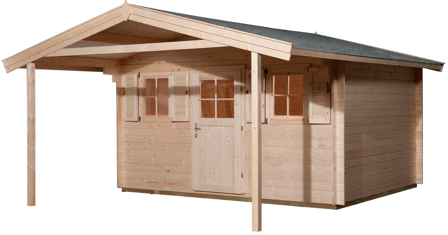 Weka Gartenhaus »135 A Gr.2, 45 mm, natur« in beige