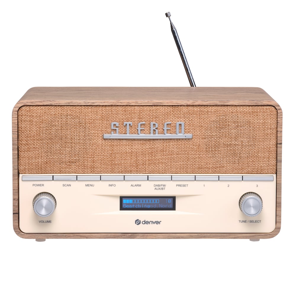 Denver Digitalradio (DAB+) »DAB-36«, (Bluetooth Digitalradio (DAB+) 5 W)