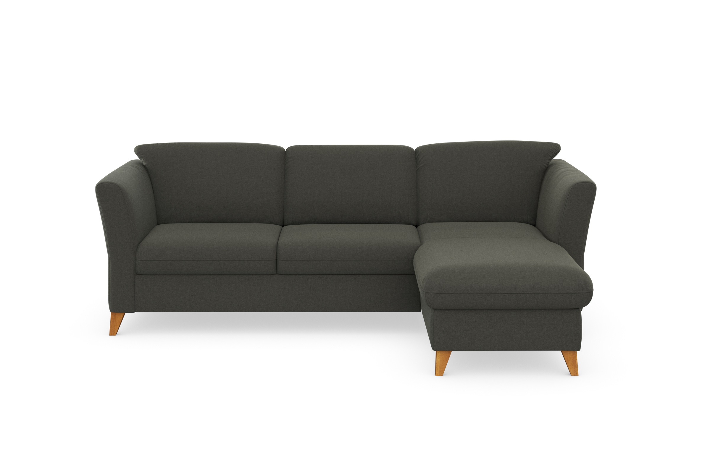 Home affaire Ecksofa »Trelleborg L-Form« Federkern-Polsterung, wahlweise mit Bettfunktion und Bettkasten