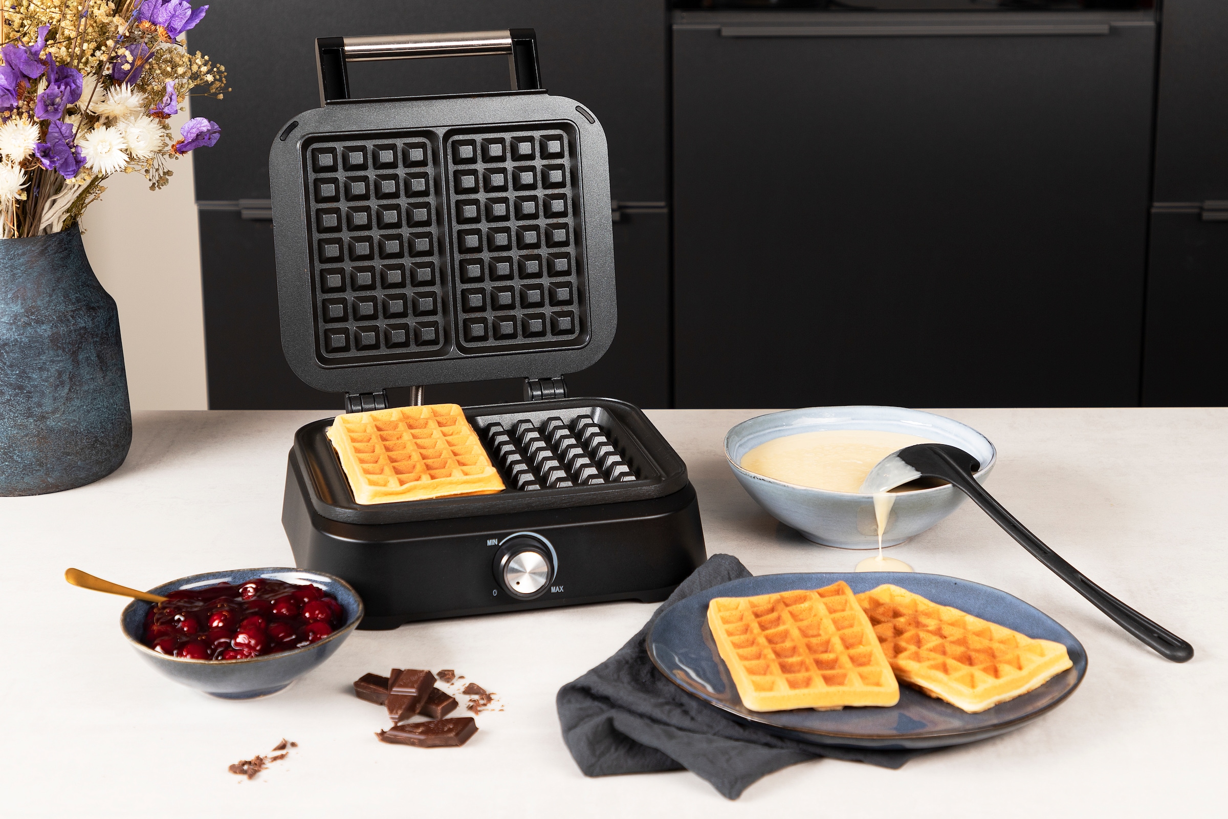 PRINCESS Waffeleisen »132398 Deluxe« 1500 W