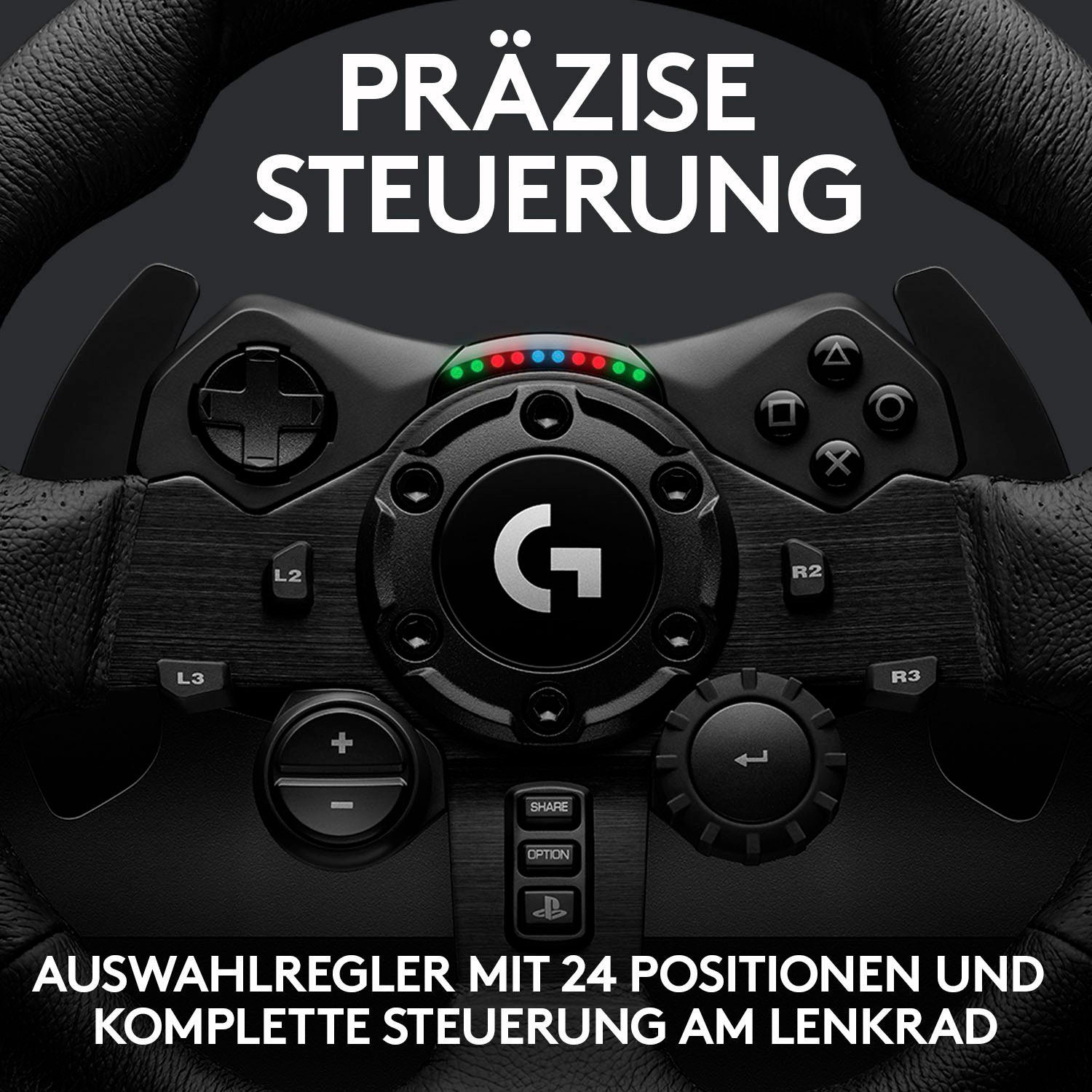 Logitech G Gaming-Lenkrad »G923 für PS4 und PC«, inkl. 20 Euro