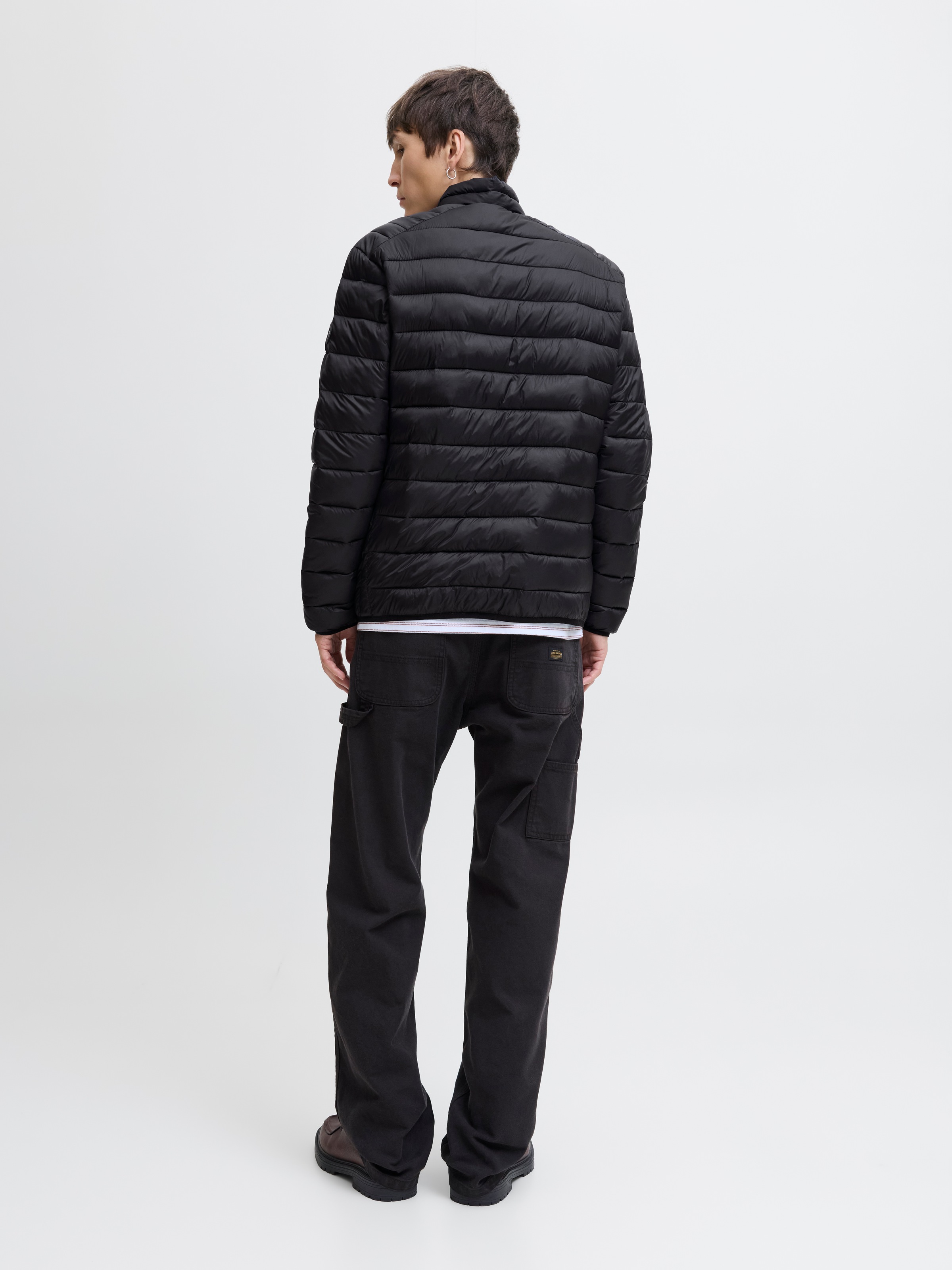 Jack & Jones Steppjacke »JJEBRADLEY LIGHT PUFFER COLLAR NOOS«, ohne Kapuze