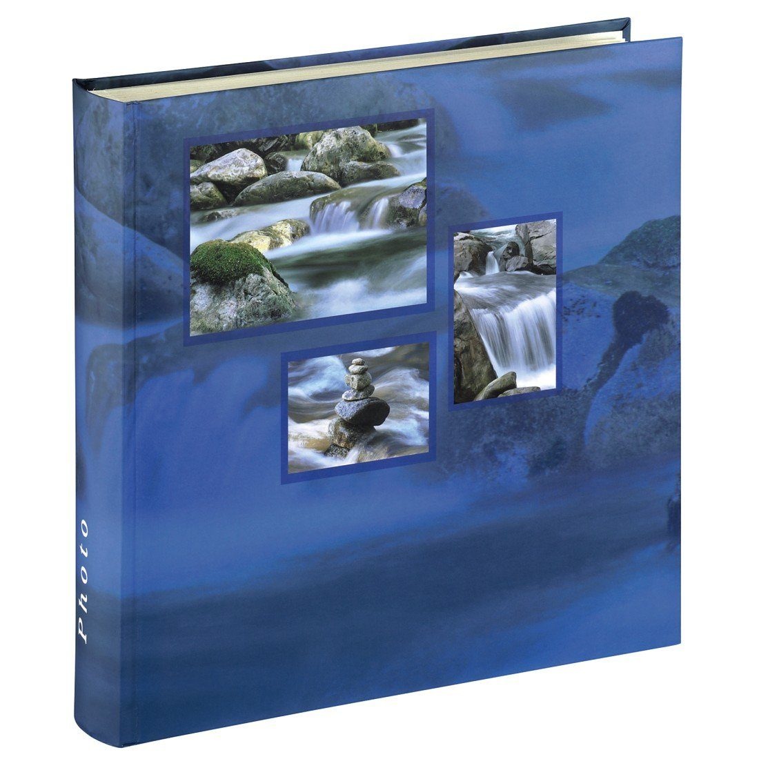 Jumbo Foto Album, Photobuch, 30x30, 100 weiße Seiten Aqua »Singo,...